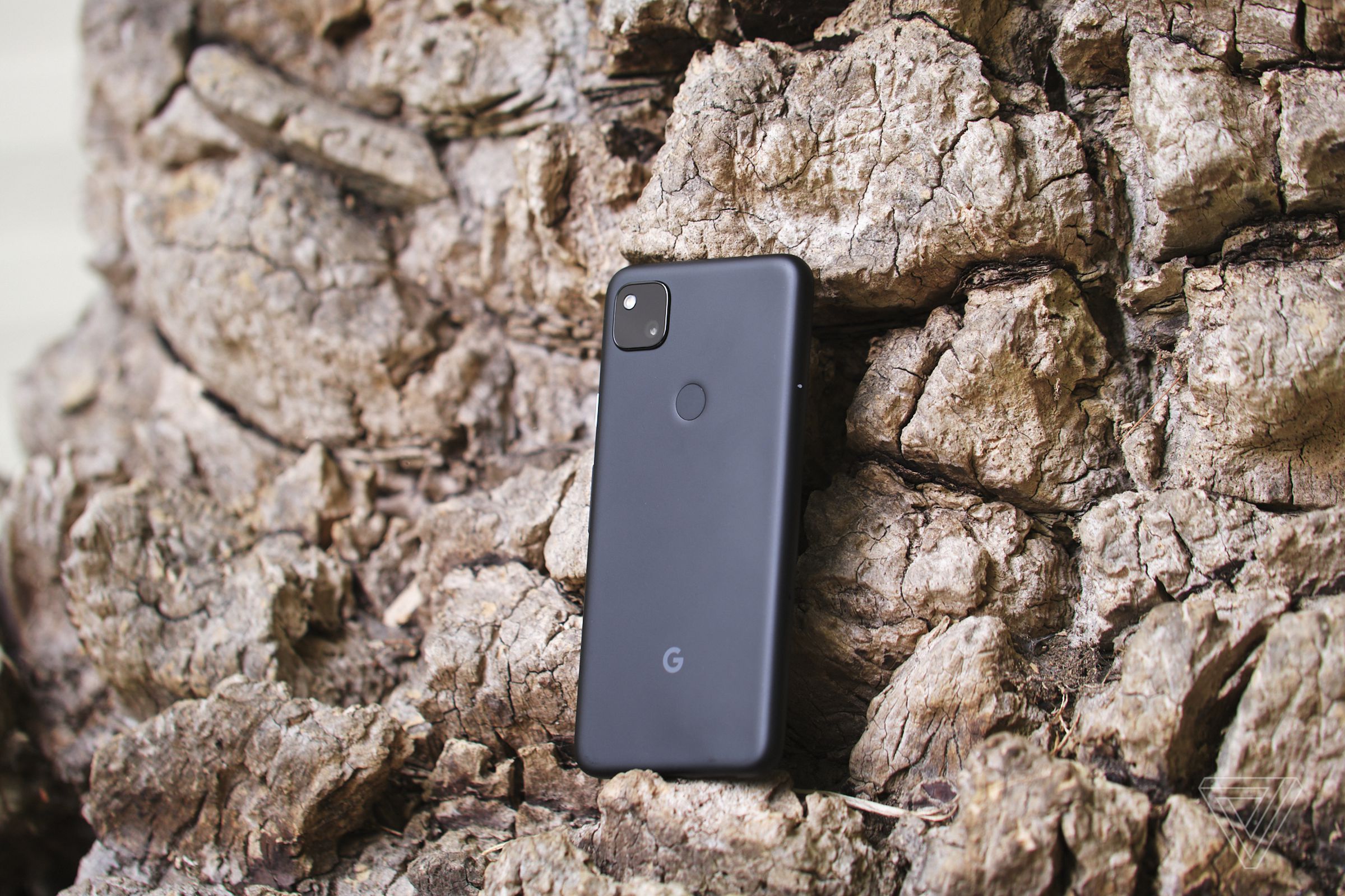 The Google Pixel 4A has a rear-mounted fingerprint sensor.