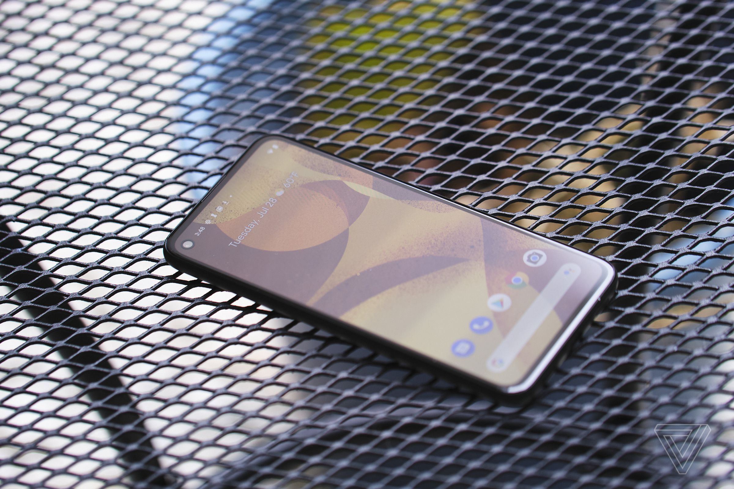 The Pixel 4A has Google’s first hole-punch display.