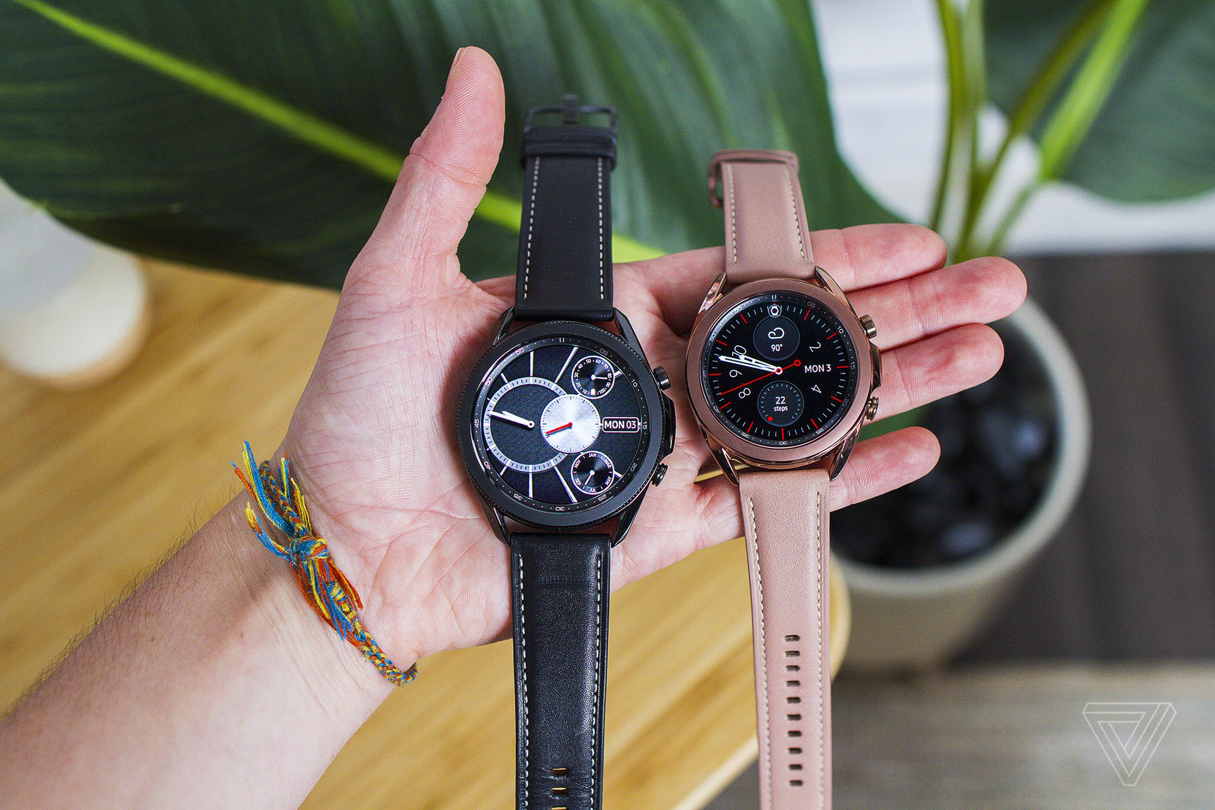 Samsung says the Watch 3 is up to 14 percent thinner and 15 percent lighter than the model it replaces.
