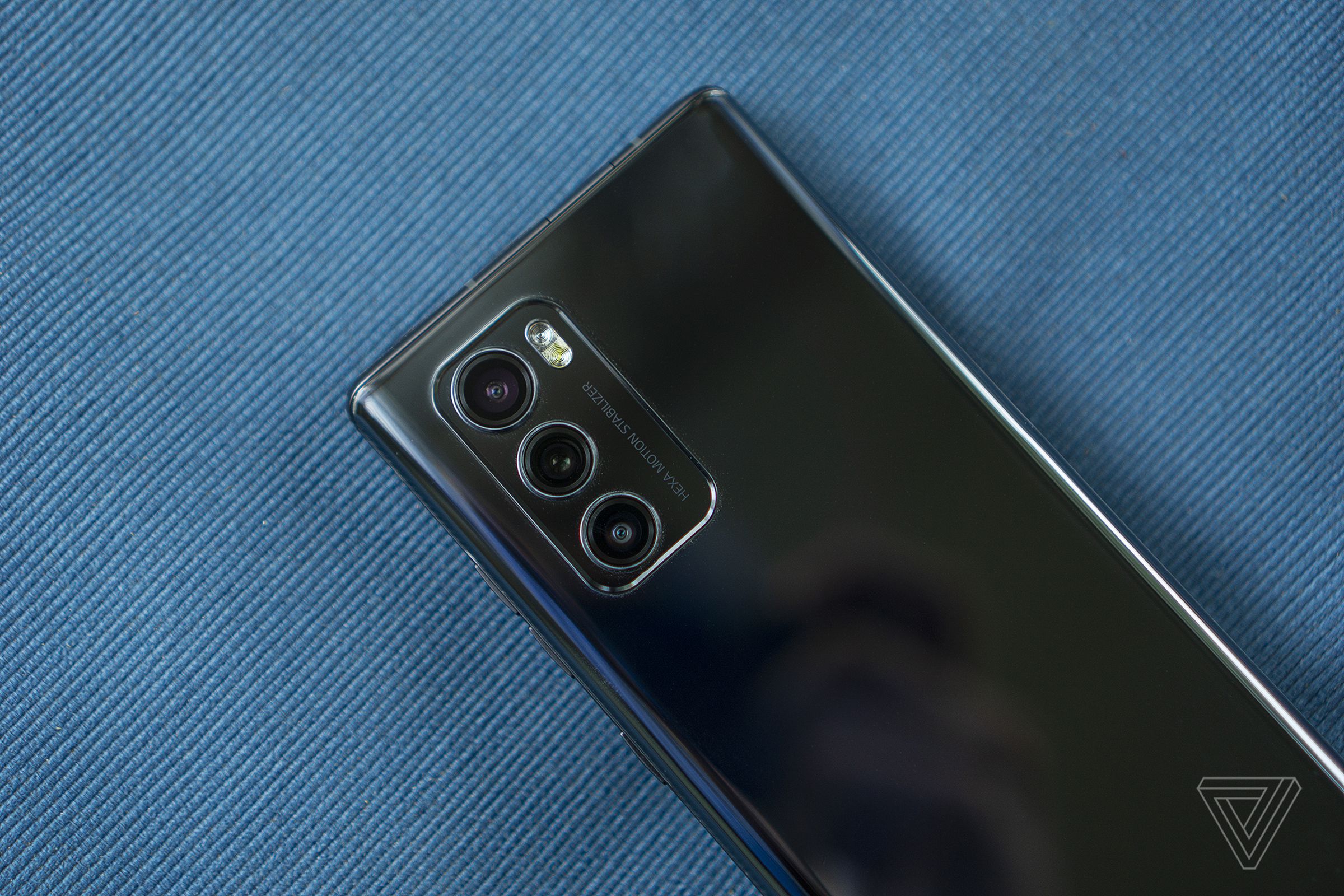 The LG Wing’s rear triple-camera system includes a dedicated gimbal camera.