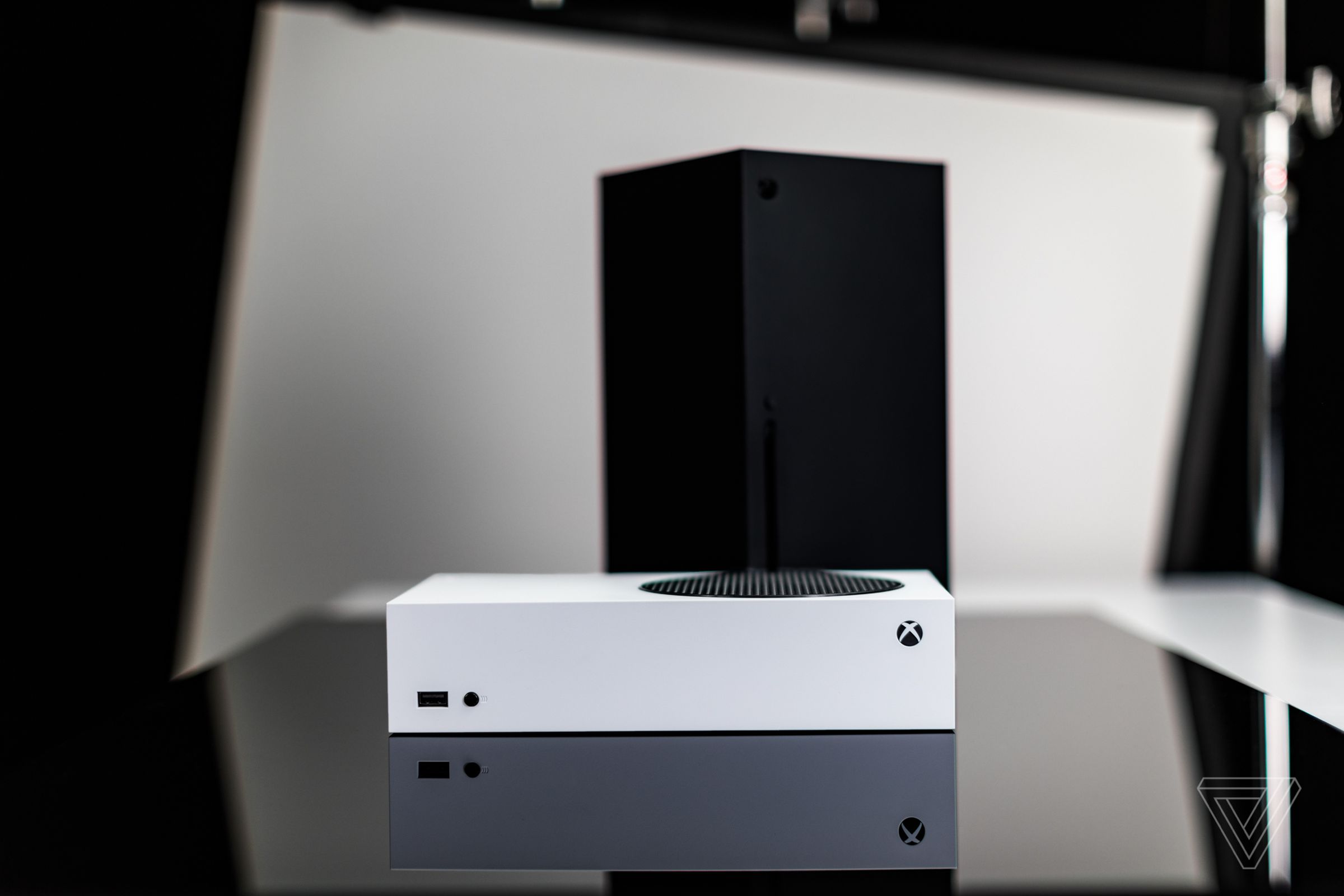 The Xbox Series S is a lot smaller than the Series X.
