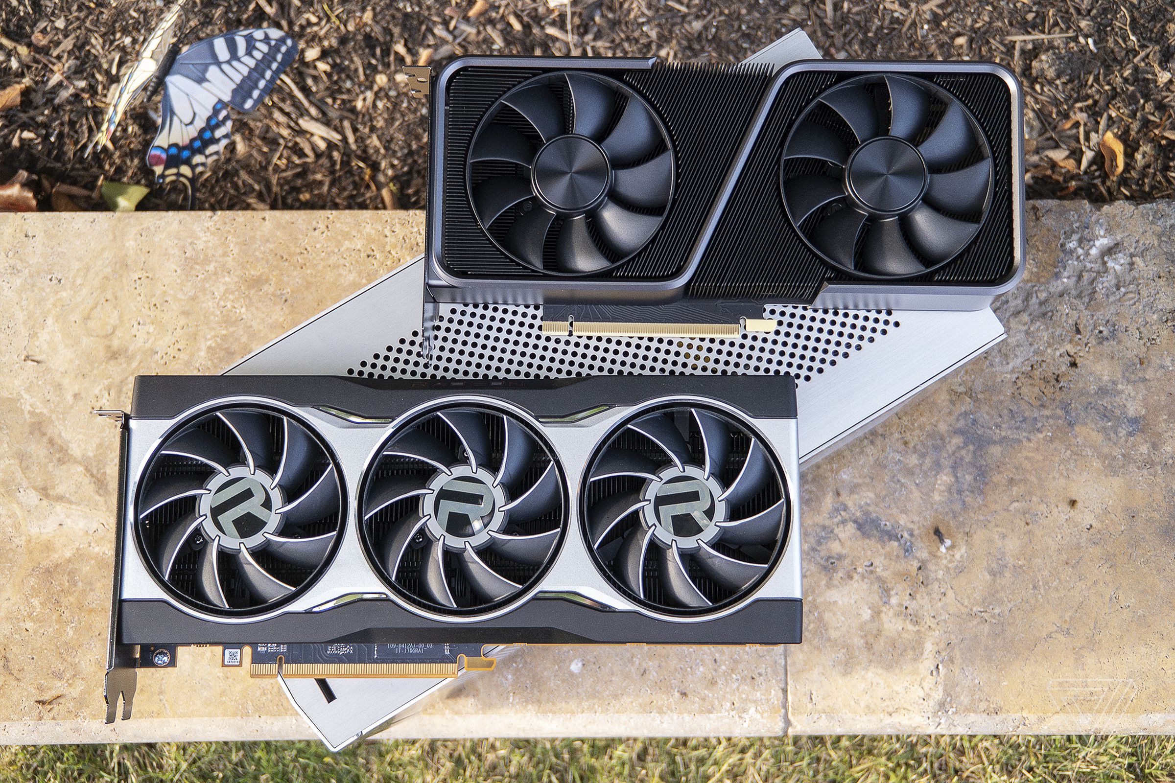 The $499 Nvidia GeForce RTX 3070 and $579 AMD Radeon RX 6800 are still selling well above MSRP.
