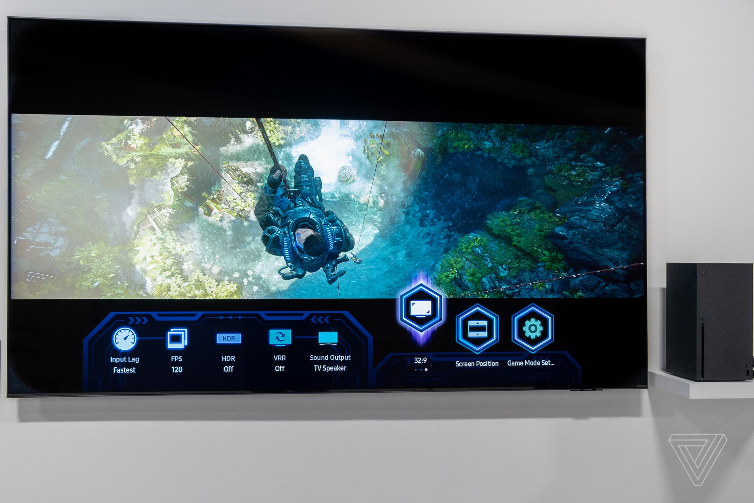 Samsung’s QN90A, the best LCD gaming TV, has a Game Bar that includes important features for PS5 and Xbox gamers.