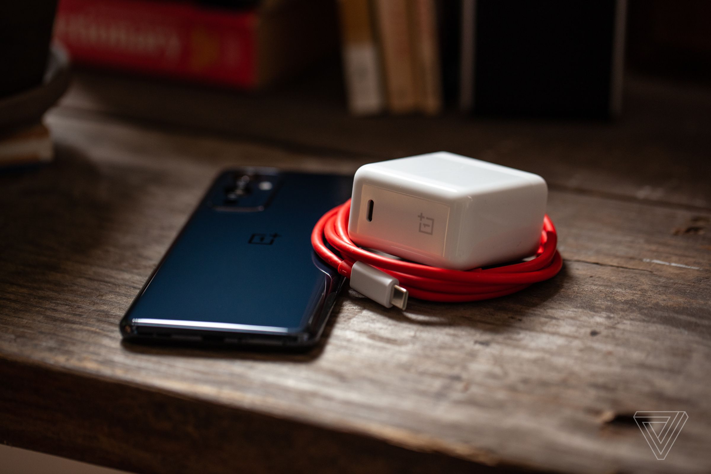 The OnePlus 9’s included fast charger is one of its unique features.