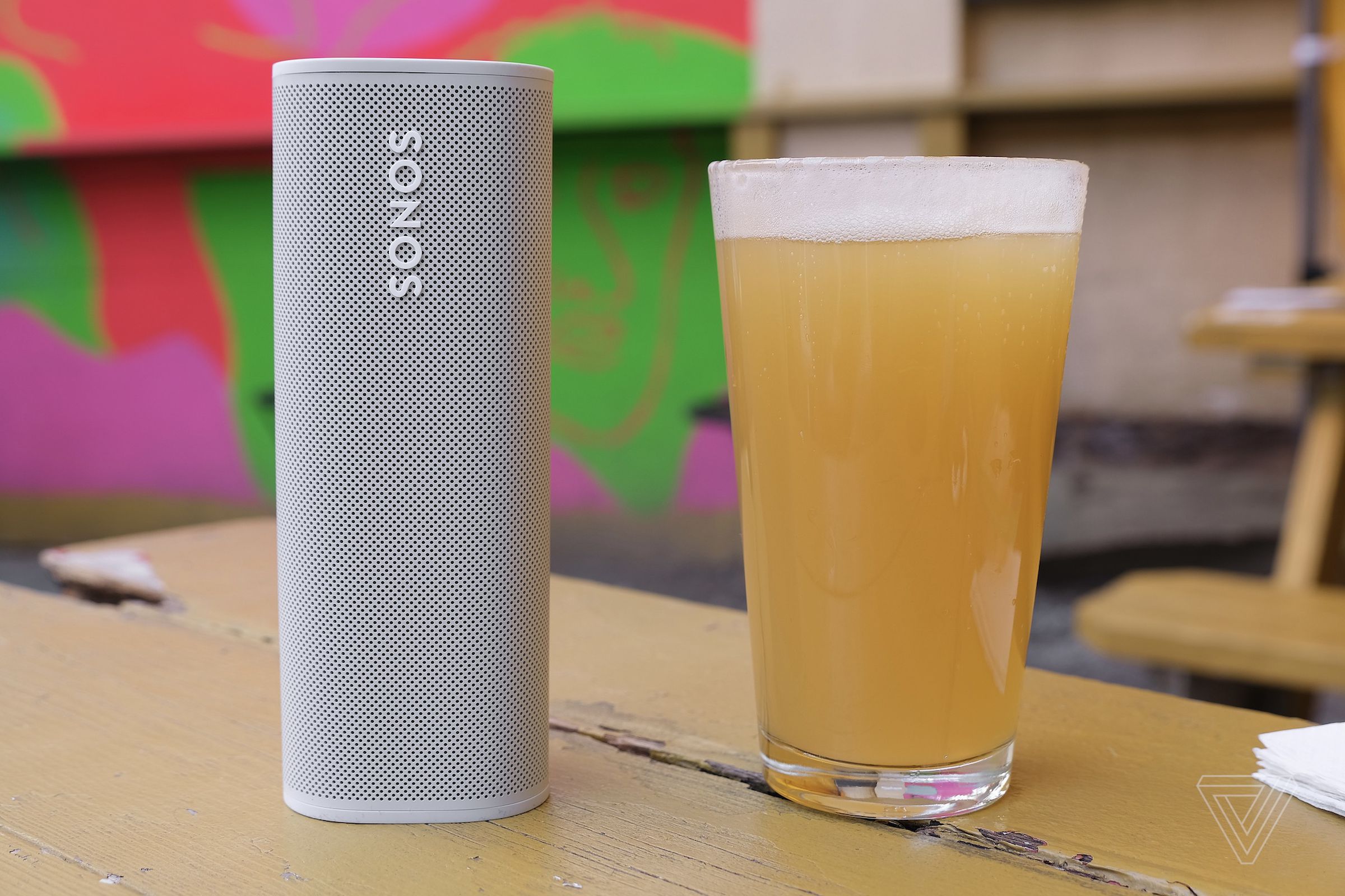 The small Sonos Roam is one of our favorite portable Bluetooth speakers.