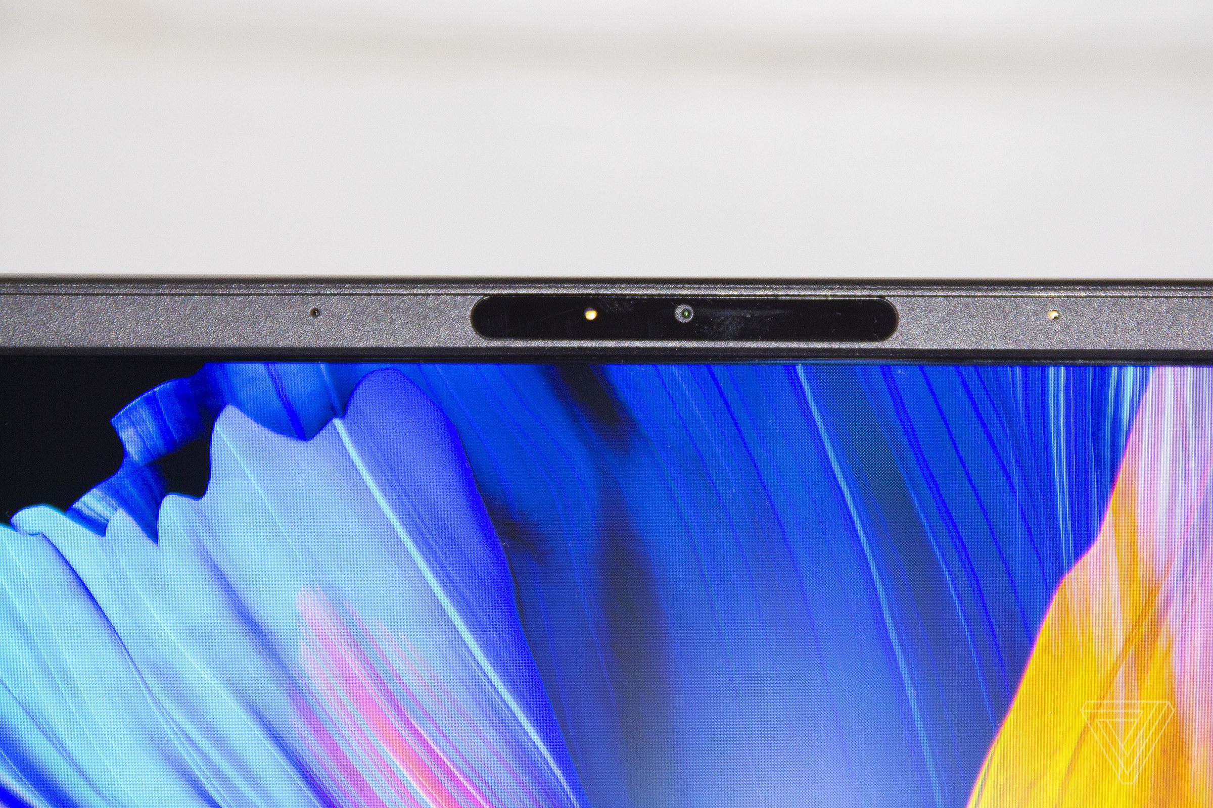 The webcam on the Asus Zenbook 13 OLED.