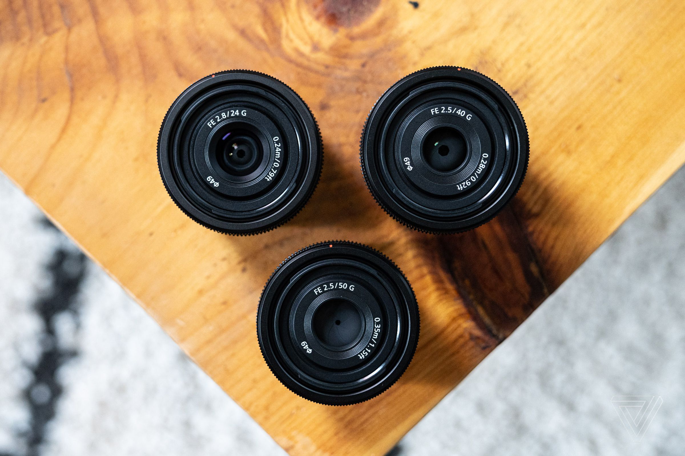 When taking this photo, my Sony A7C’s autofocus system recognized these lenses as a face.