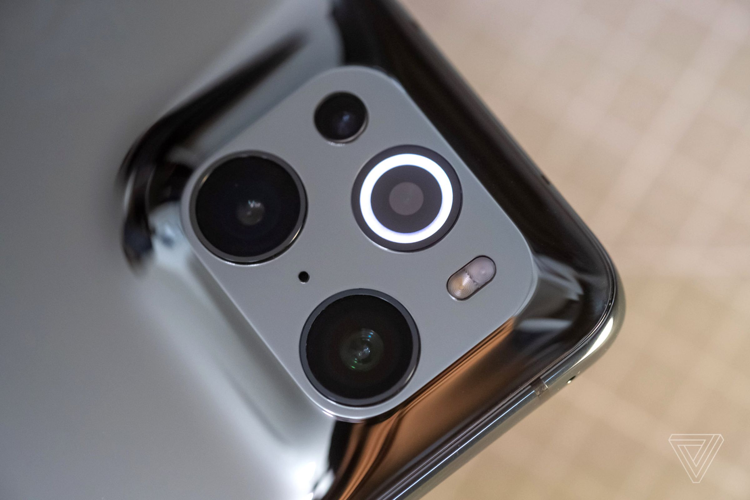 The Find X3 Pro has a microscope camera with a built-in ring light.