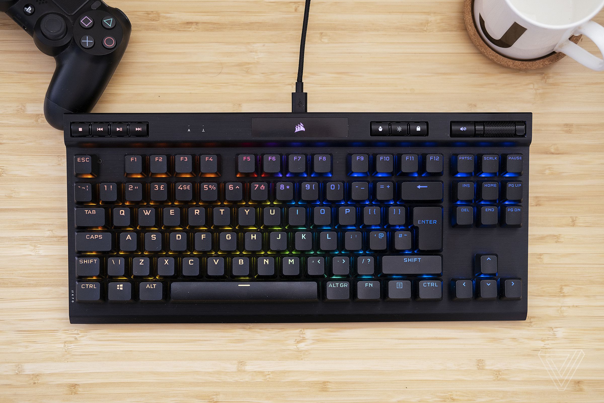 Corsair K70 RGB TKL mechanical keyboard review: great gaming, good