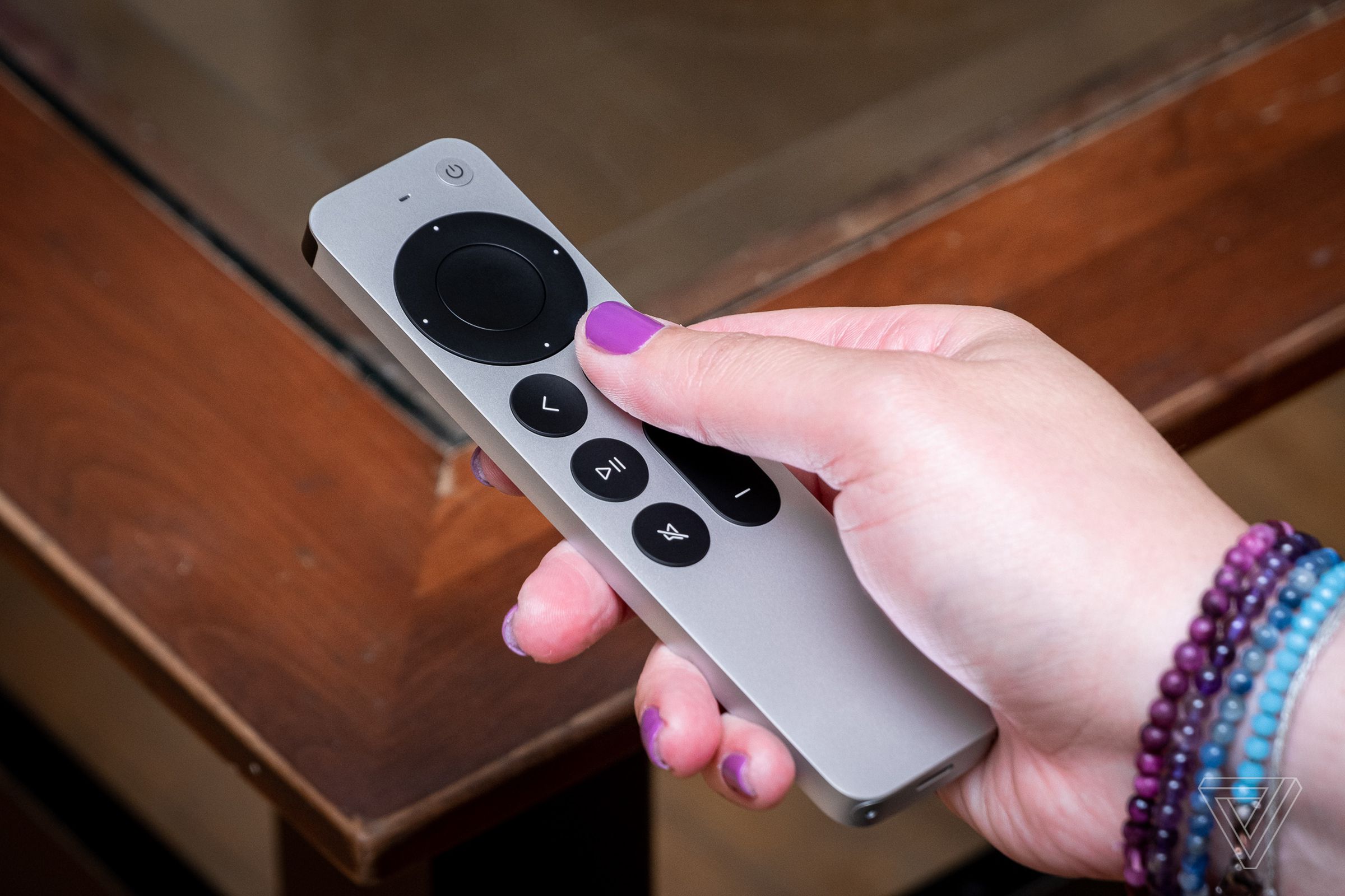 Apple has redesigned the Siri Remote, which is now larger and much easier to use.