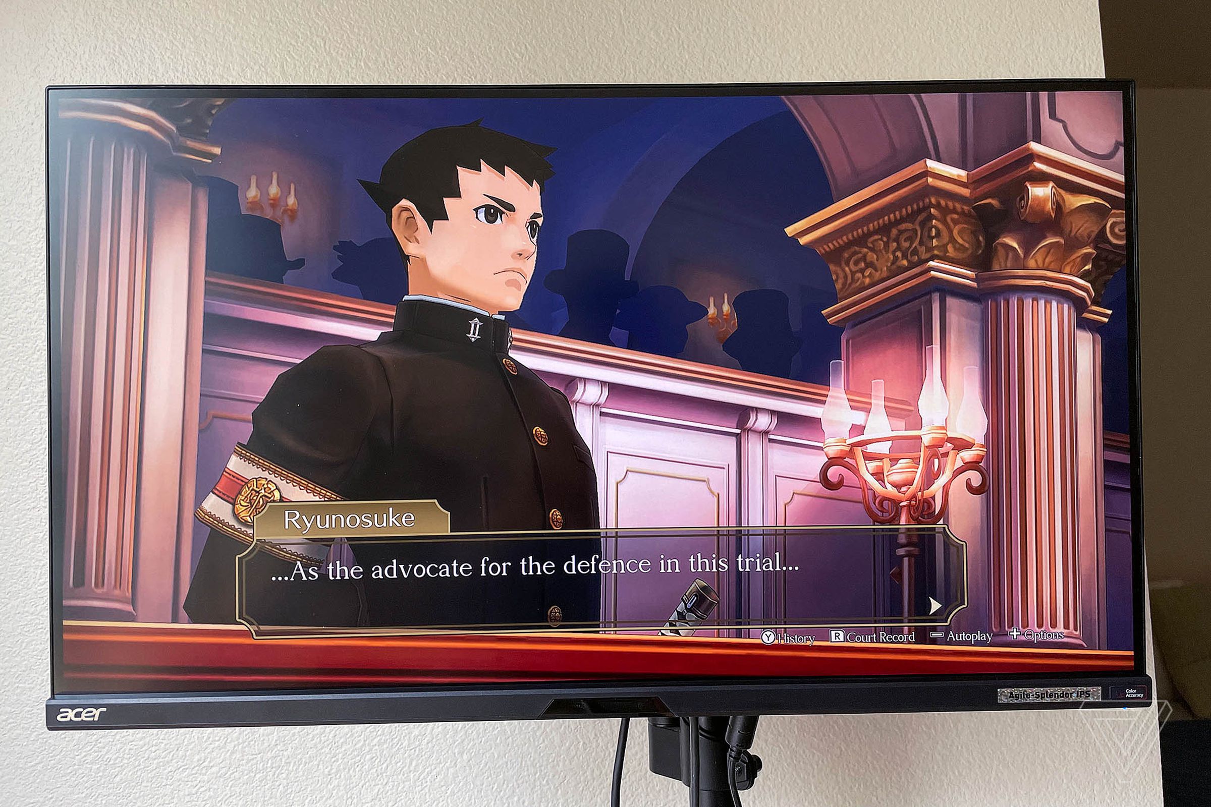 The Great Ace Attorney Chronicles on the Nitro.