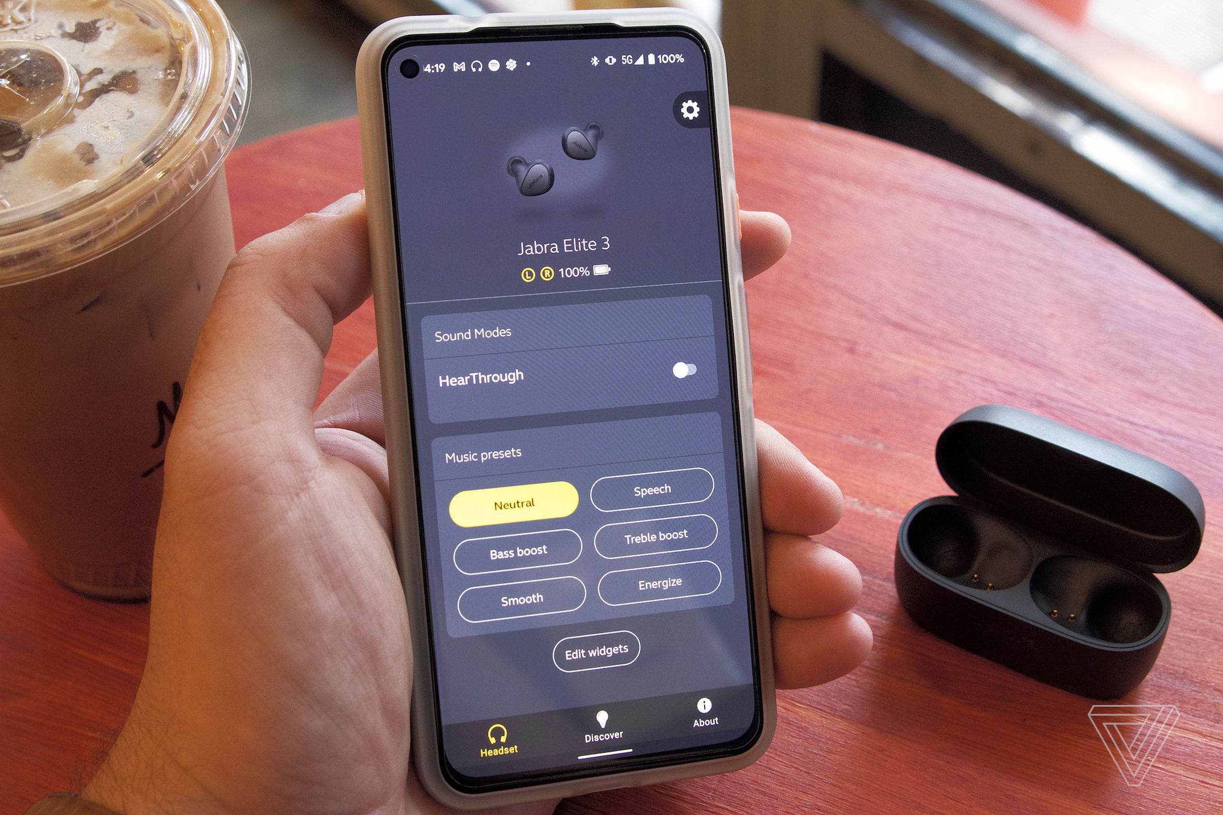 The Elite 3s lack manual EQ controls, unlike Jabra’s other earbuds.