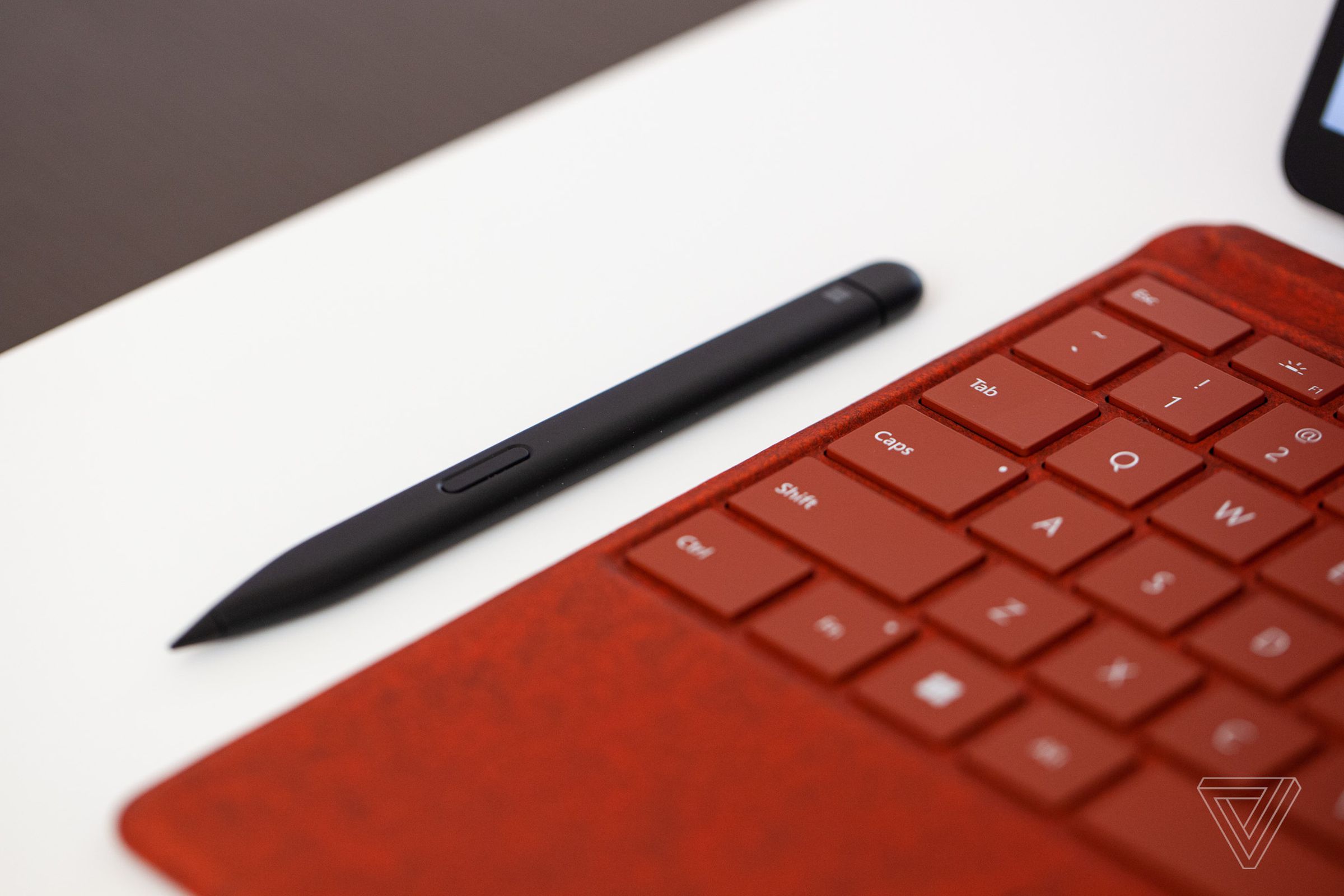 The Surface Slim Pen 2 with haptic feedback.