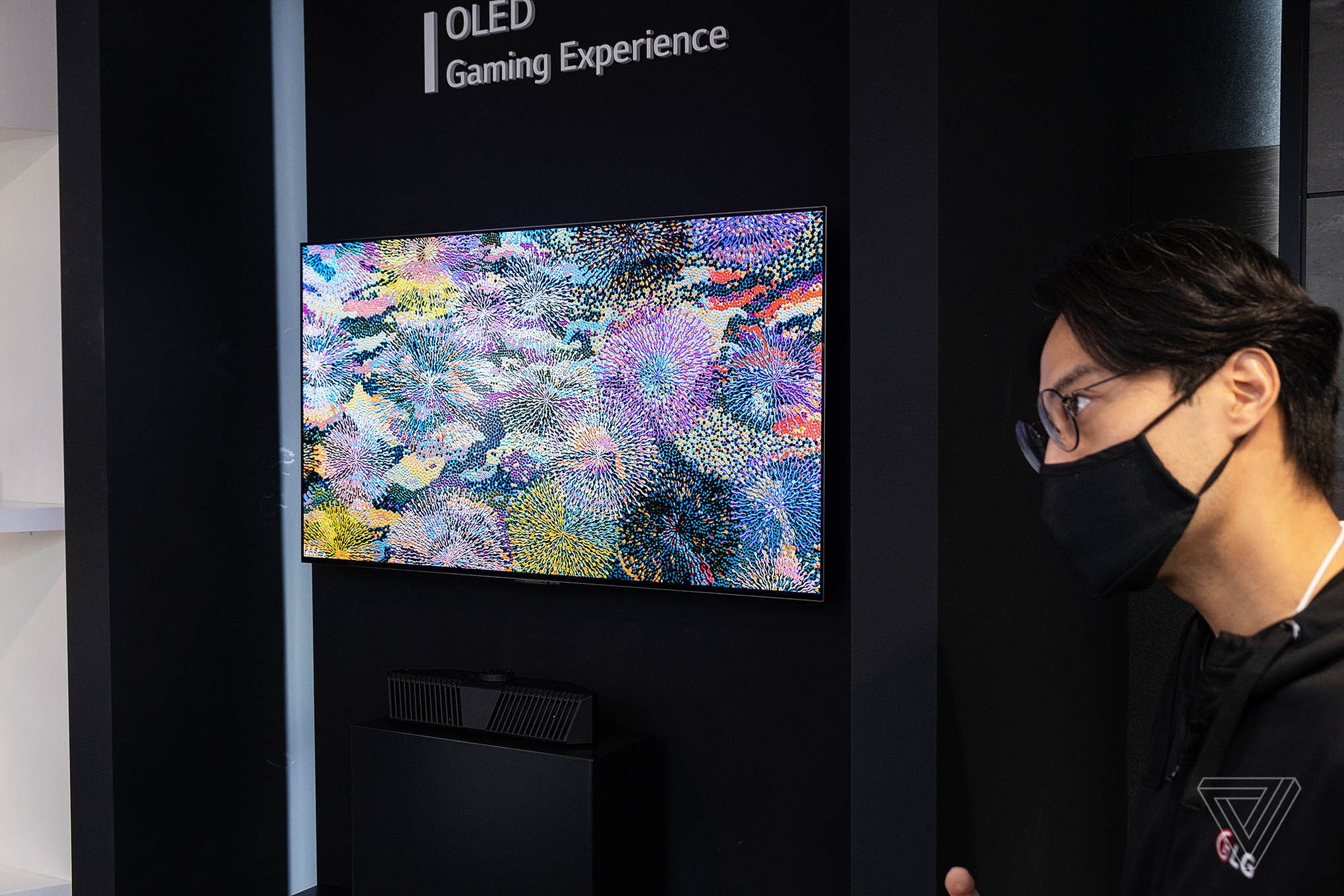 LG’s new 42-inch OLED TV.