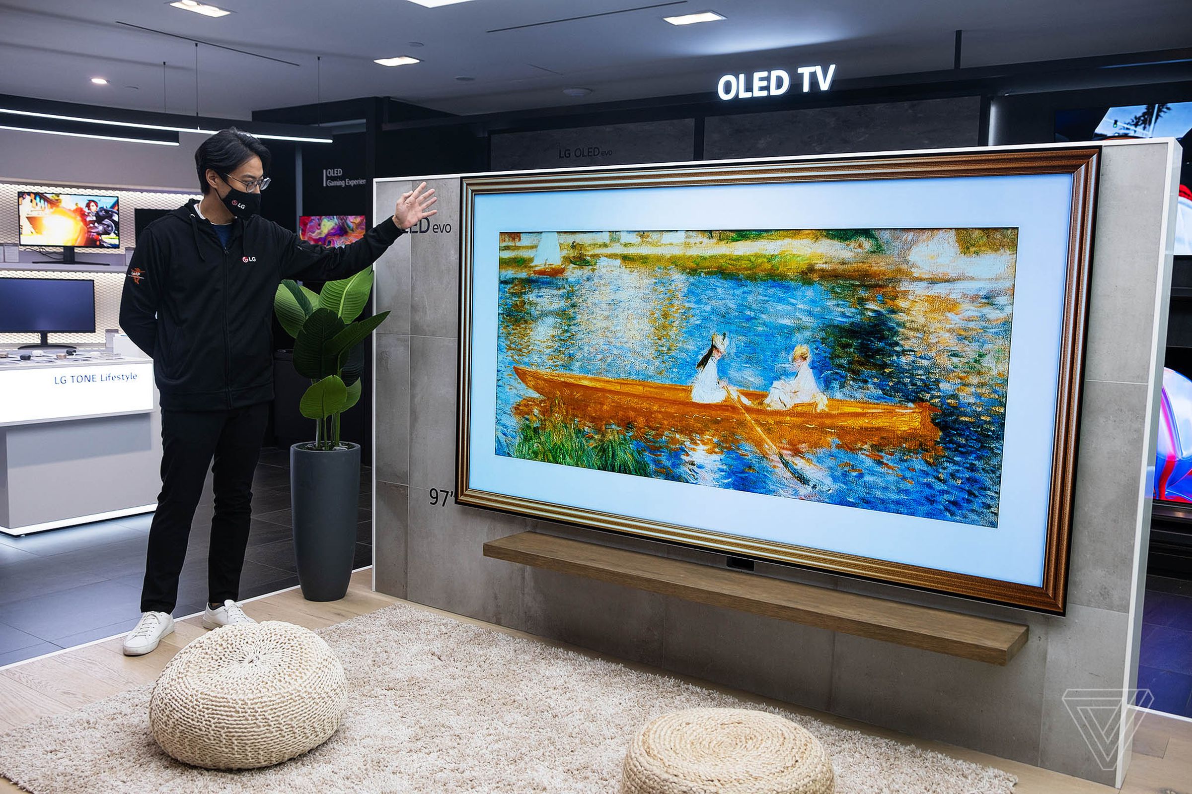 The 97-inch G2 OLED is a true mammoth — and will certainly have a price to match.