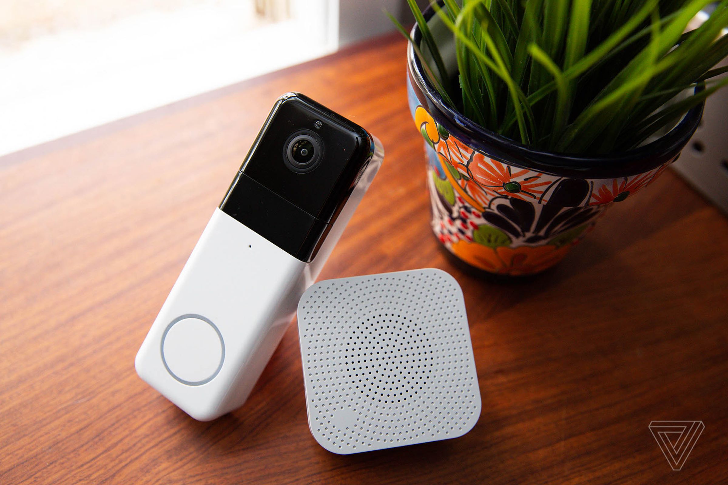 The Wyze Pro comes with a chime / Wi-Fi extender to help with connectivity.