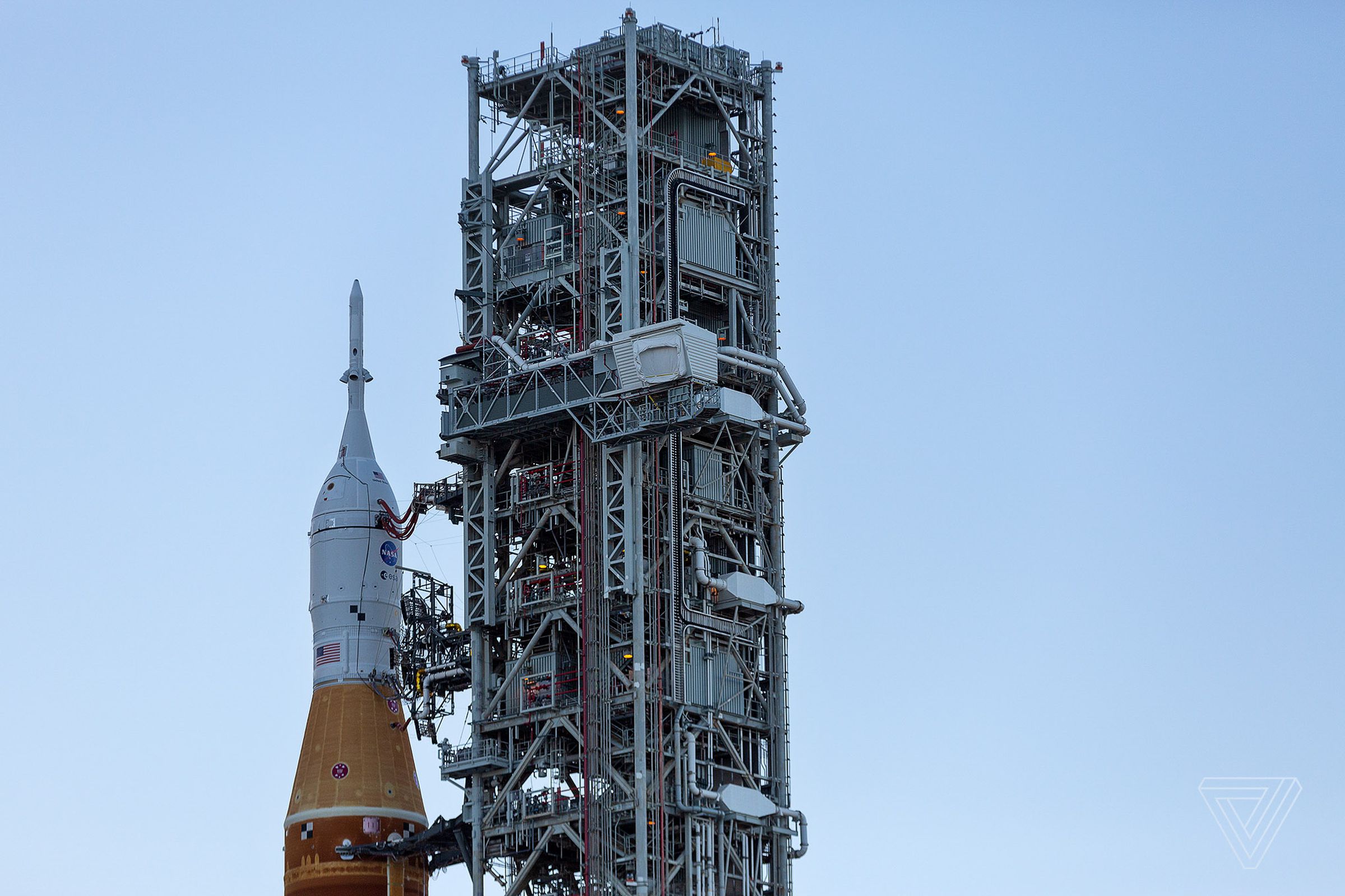 On top of the SLS is Orion, a new capsule designed to take humans into deep space.