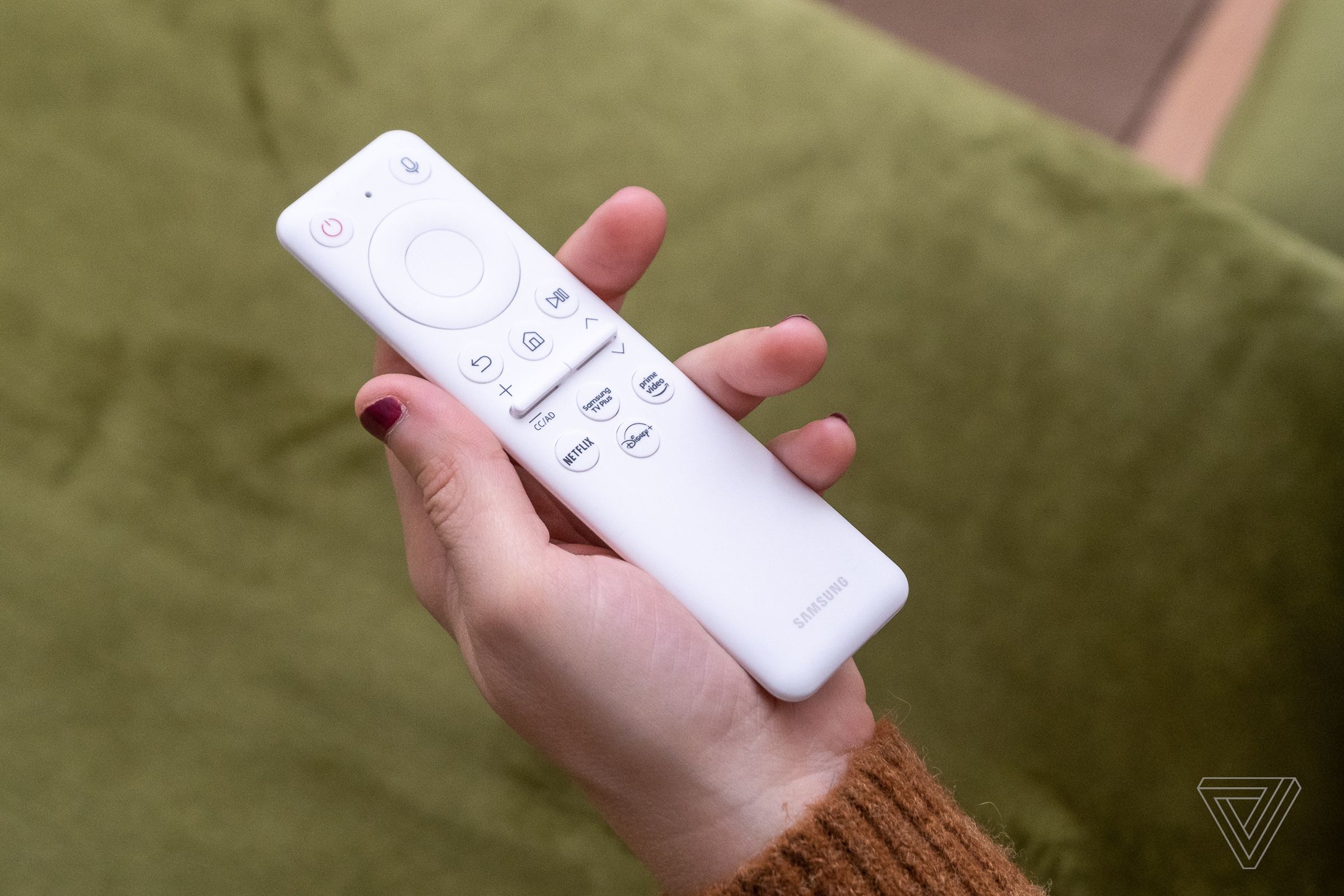 The remote is perfectly adequate and has shortcuts for Netflix and other apps.