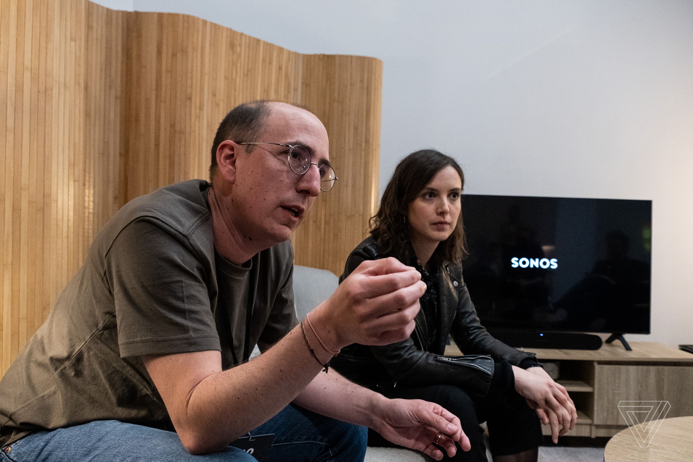 Sonos’ Jo Dureau, VP of voice experience, and Alice Coucke, the company’s head of machine learning research.