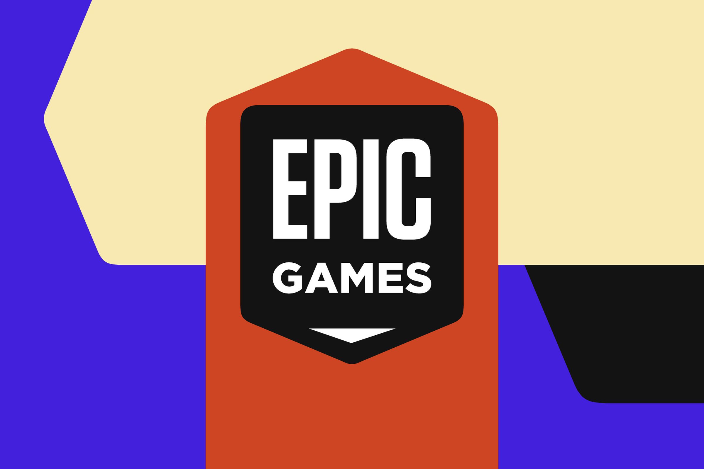 An illustration of Epic Games’ logo.