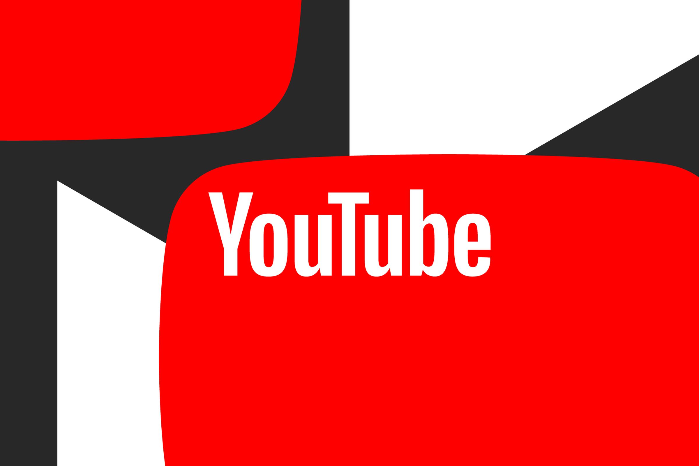 Like Png Youtube Image Black And White - Youtube Logo Png - 852x402 PNG  Download - PNGkit