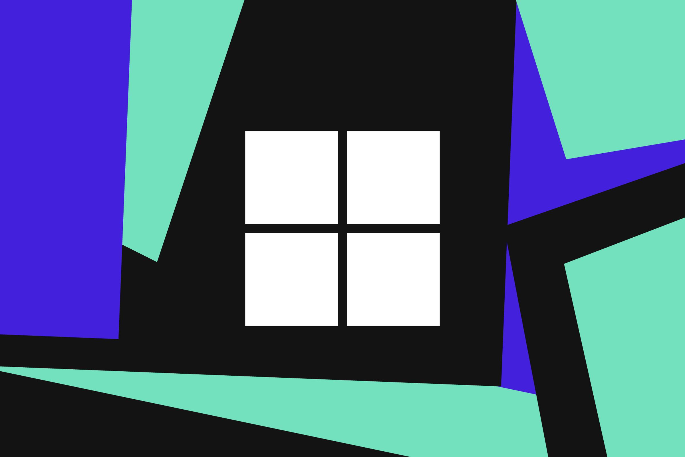 Hình minh họa logo Windows của Microsoft