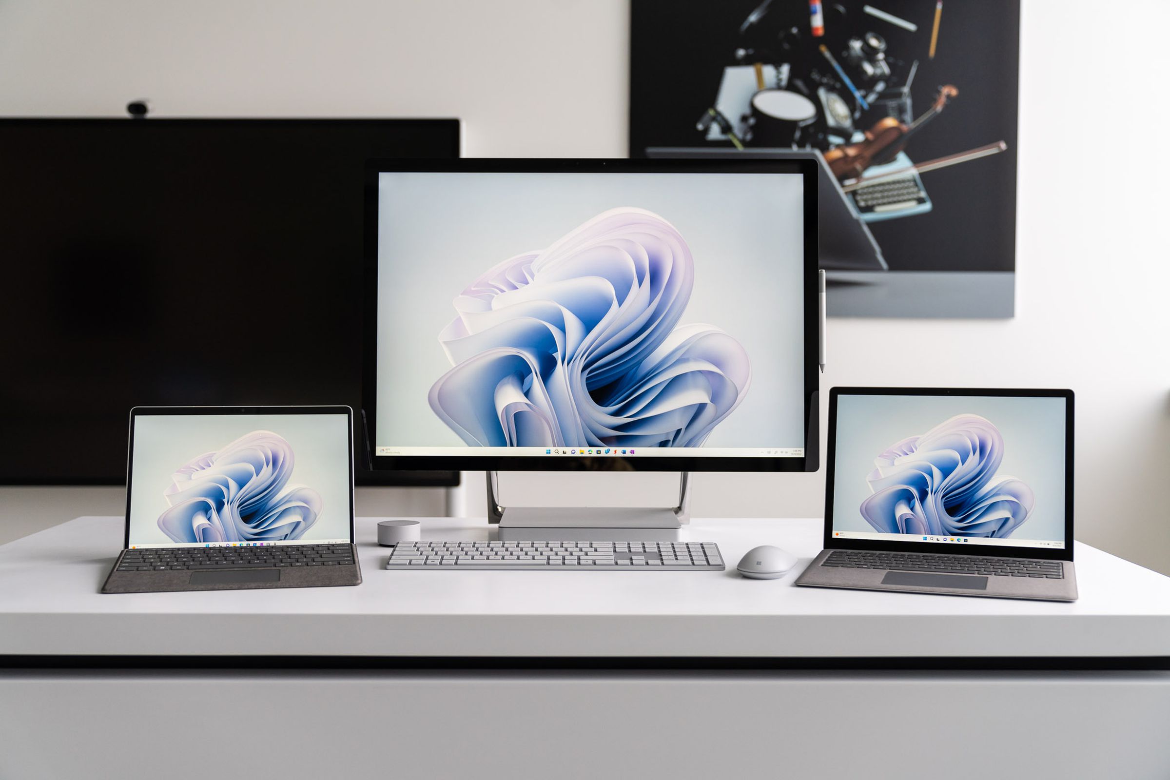 The 2022 Surface lineup includes the Surface Pro 9, Surface Studio 2 Plus, and Surface Laptop 5.