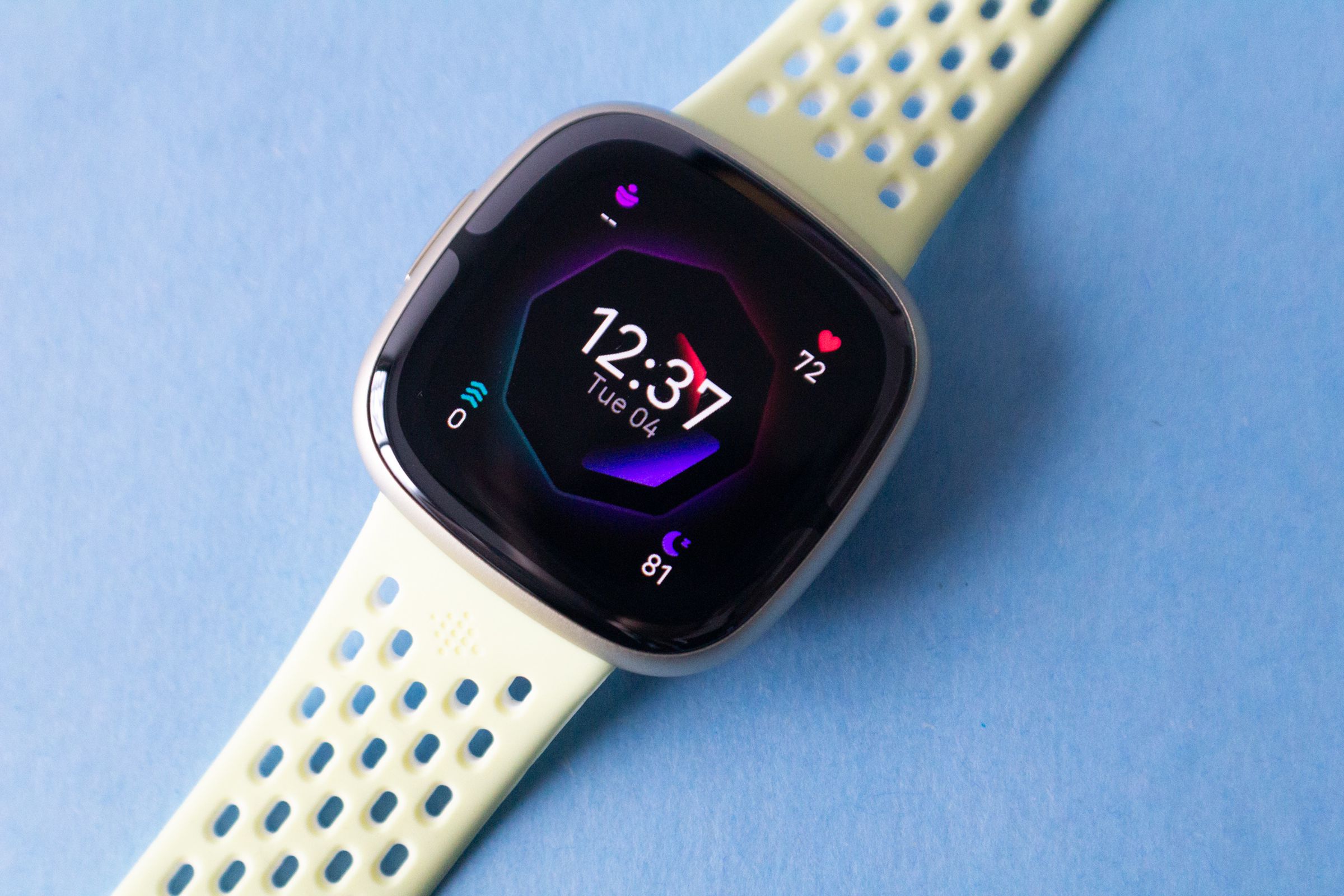 View of the Fitbit Sense 2
