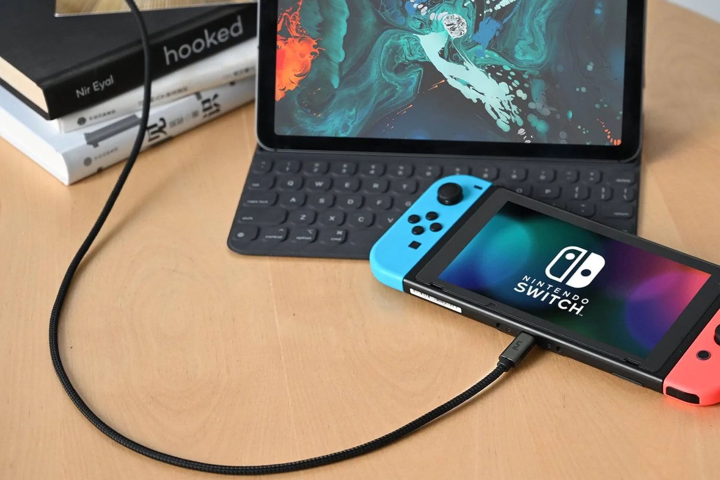 A great, lengthy USB-C cable is just too handy to be without. And once you have one you soon find a need for having more than one, like playing while charging your Nintendo Switch or PlayStation DualSense controller.