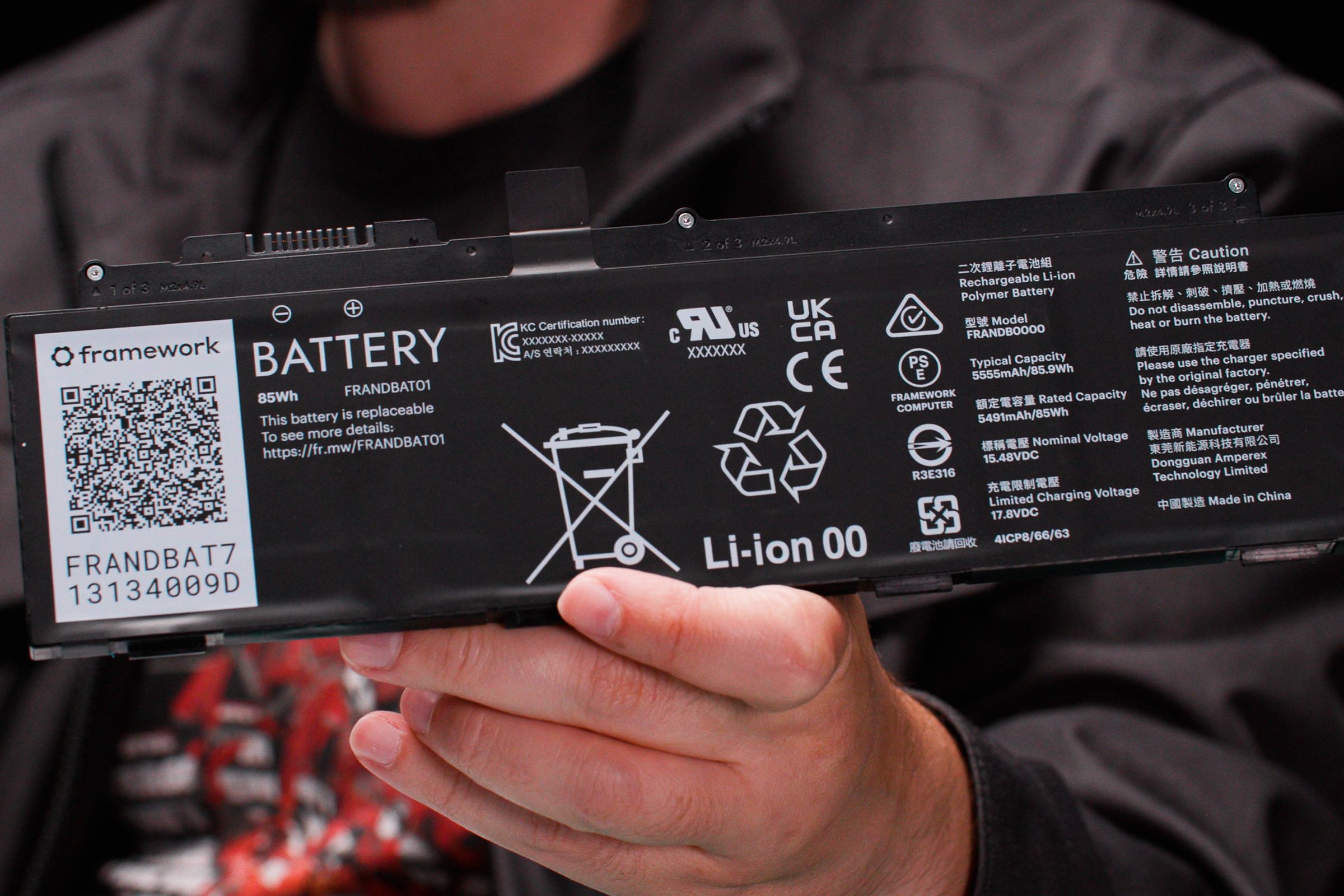 Battery life is an open question, but longevity should be good — Framework quotes 80 percent after 1,000 cycles and it’s incredibly easy to replace.