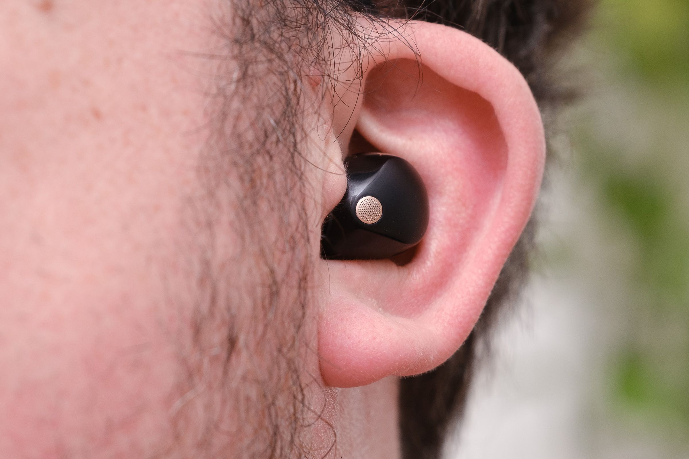 A photo of Sony’s WF-1000XM5 earbuds.
