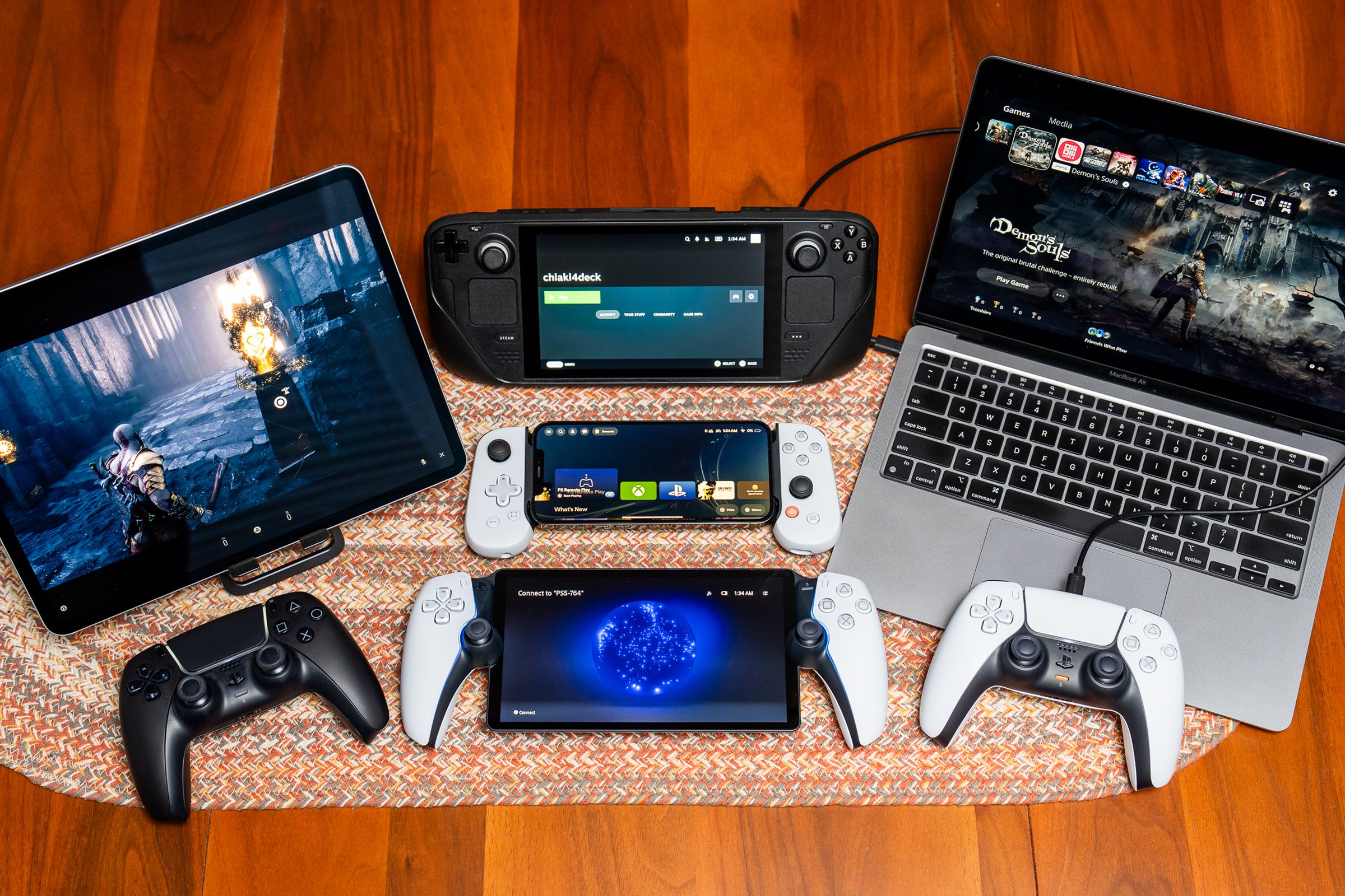 Some of the various ways you can stream your PS5 via Remote Play.