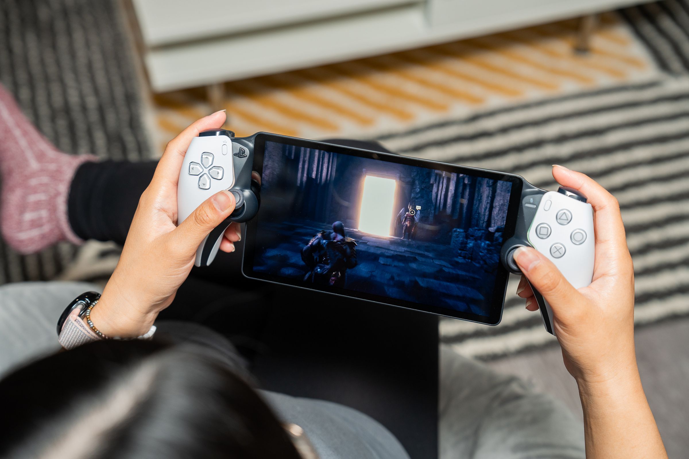 If you can live with the quirks, this is a cozy way to play some PS5 games.