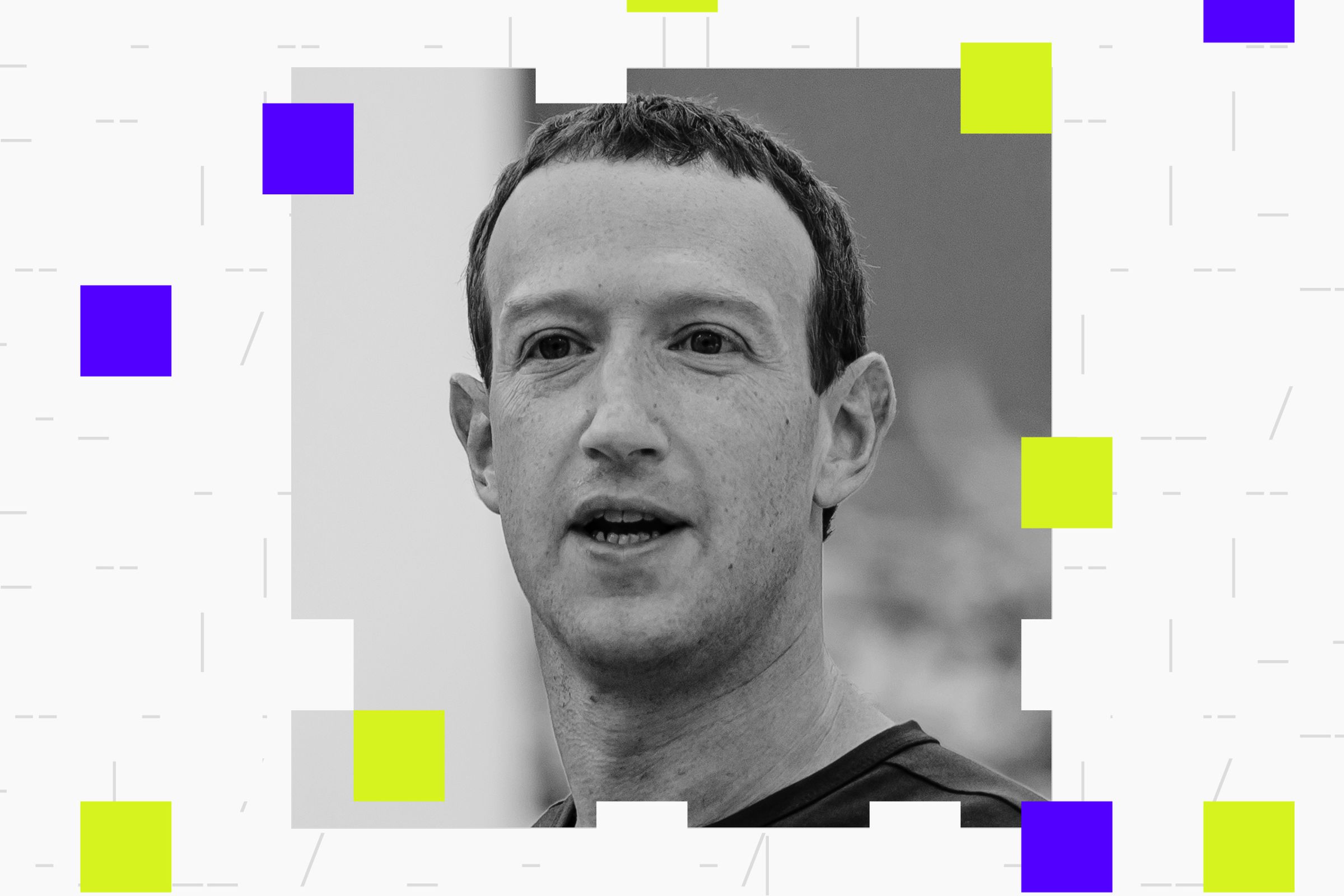 A photo of Meta CEO Mark Zuckerberg.