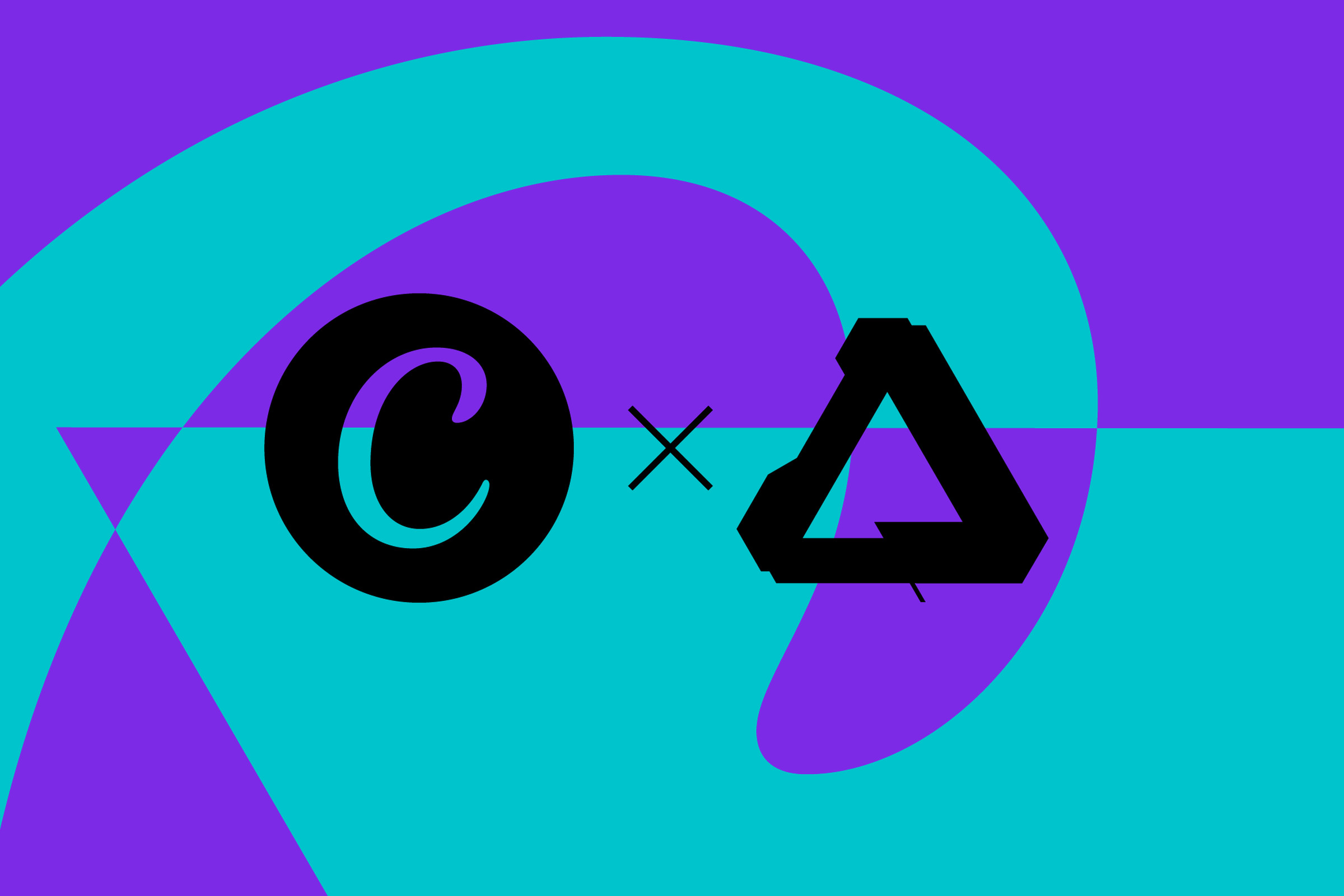 Illustration of the Canva and Affinity logos next to each other.