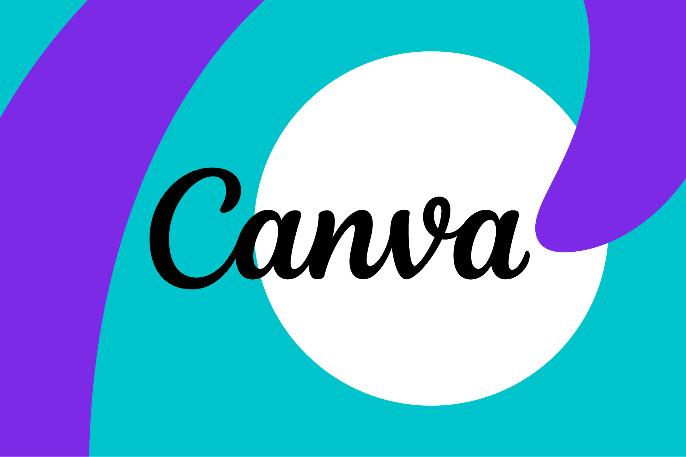 Illustration of the Canva logo.