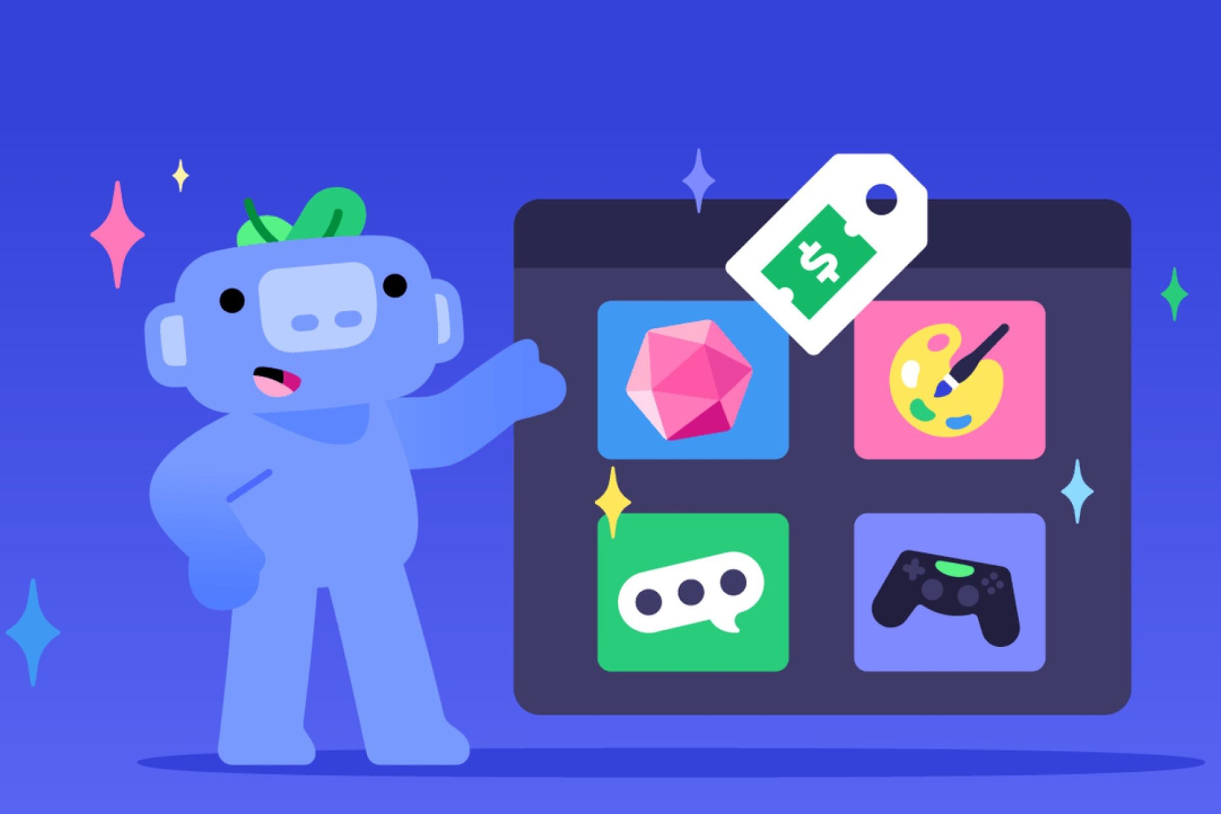 Discord banner art for its new monetization terms