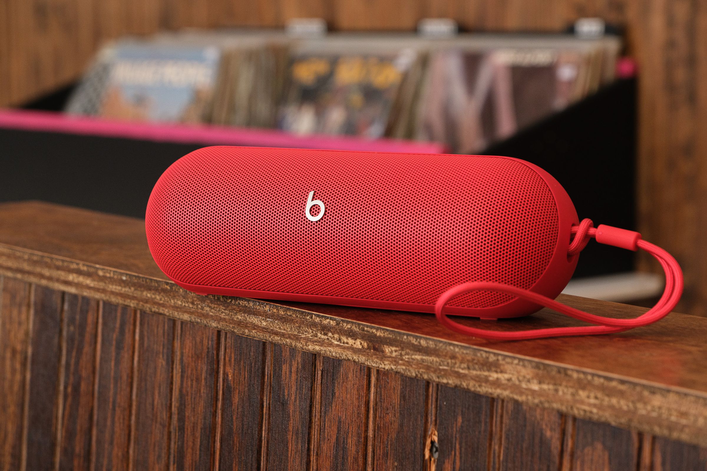 A photo of the 2024 Beats Pill portable Bluetooth speaker.