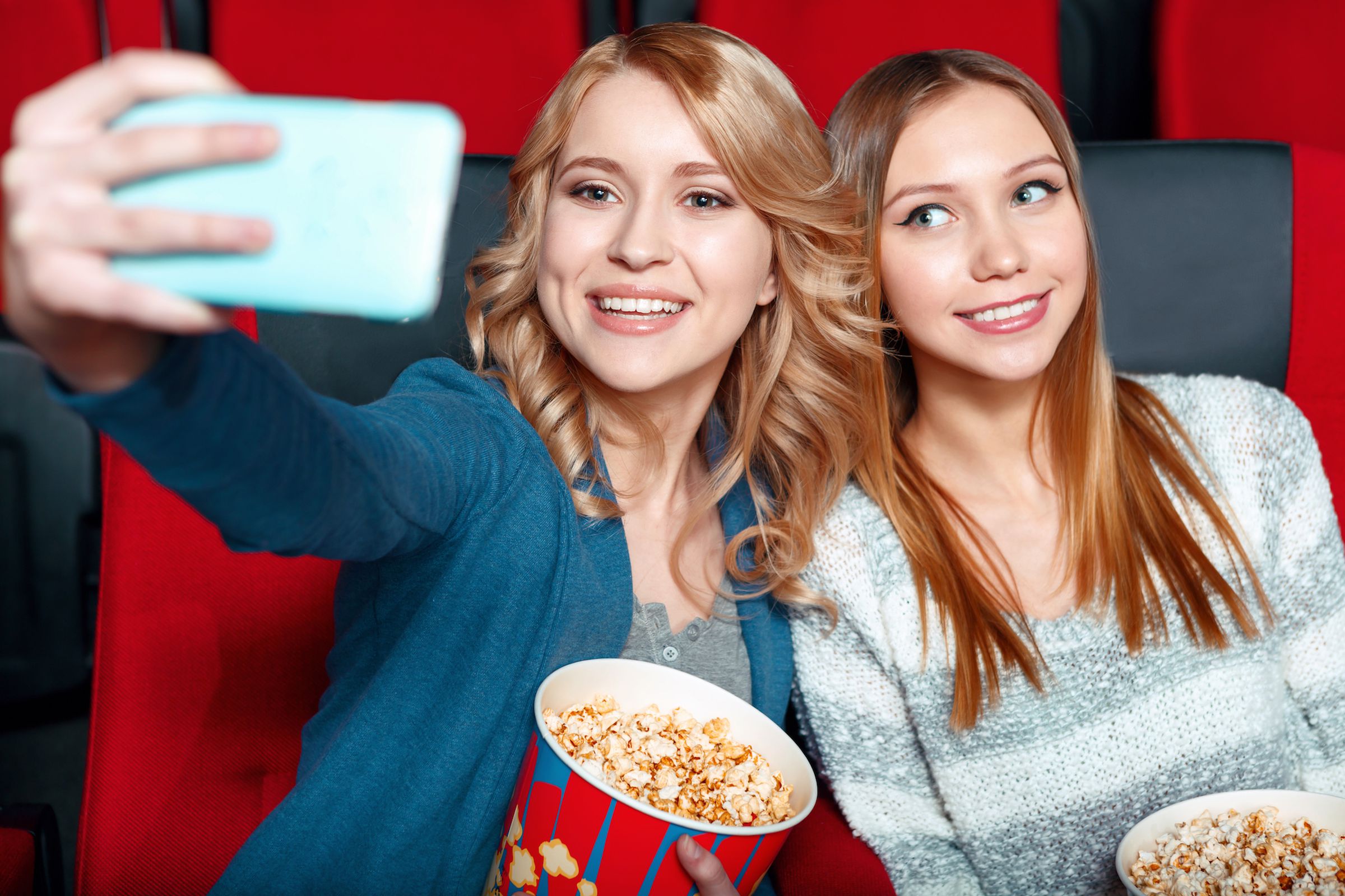 cinema selfie (Dmytro Zinkevych / Shutterstock)