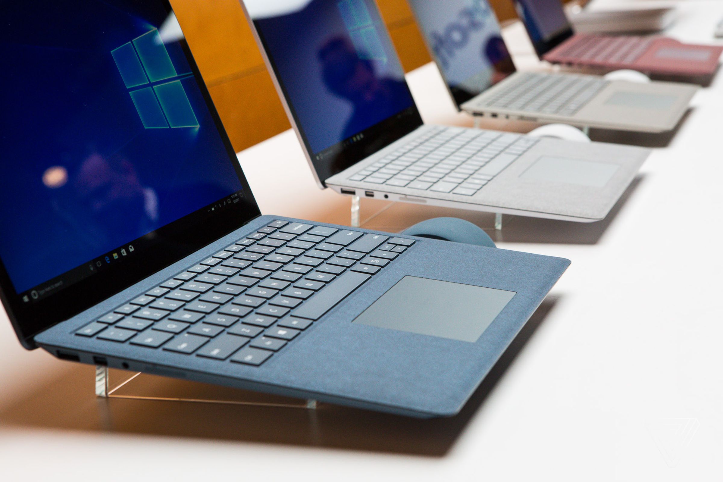 Surface Laptop running Windows 10 S