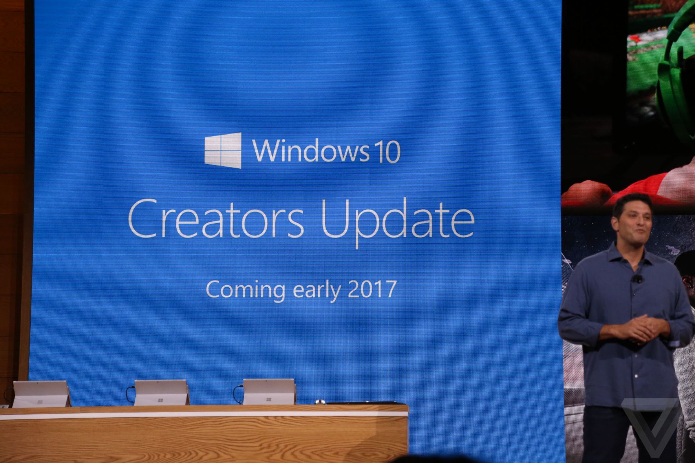 Windows 10 Creators Update announcement photos