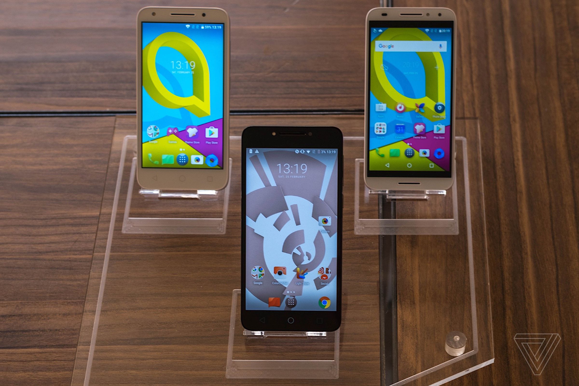 From left to right: the U3, A5, and A3.