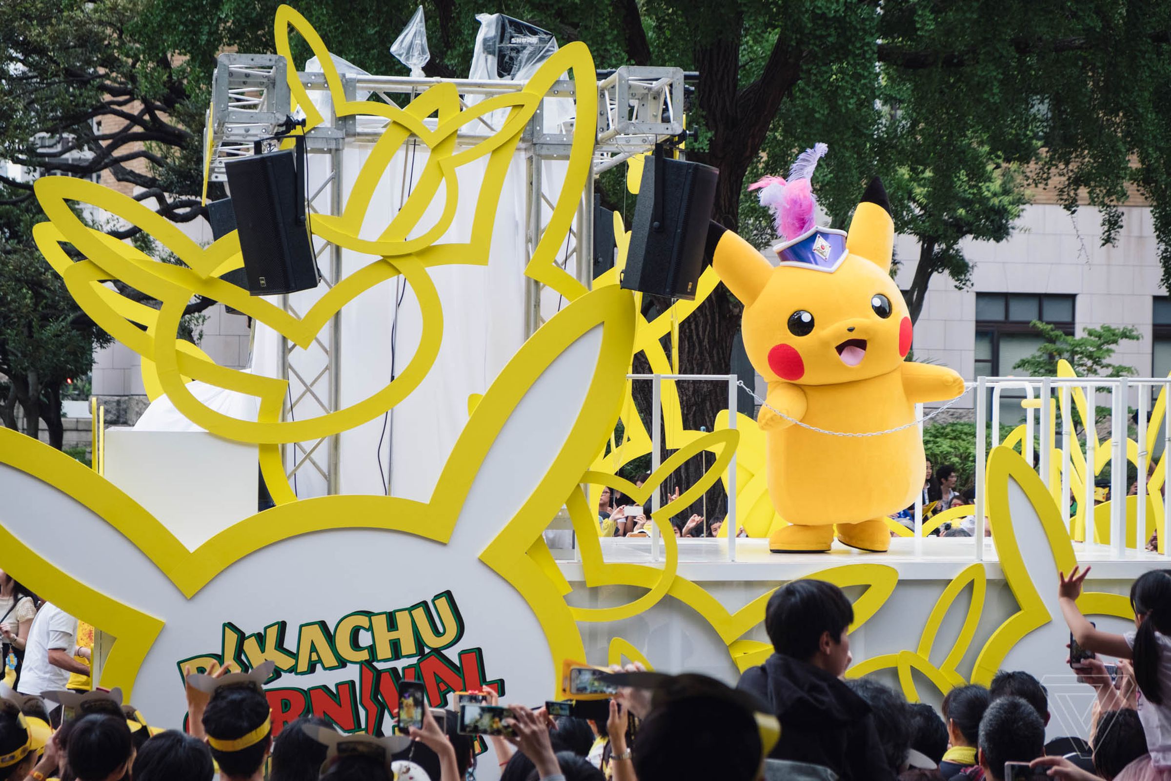The Pikachu Carnival parade
