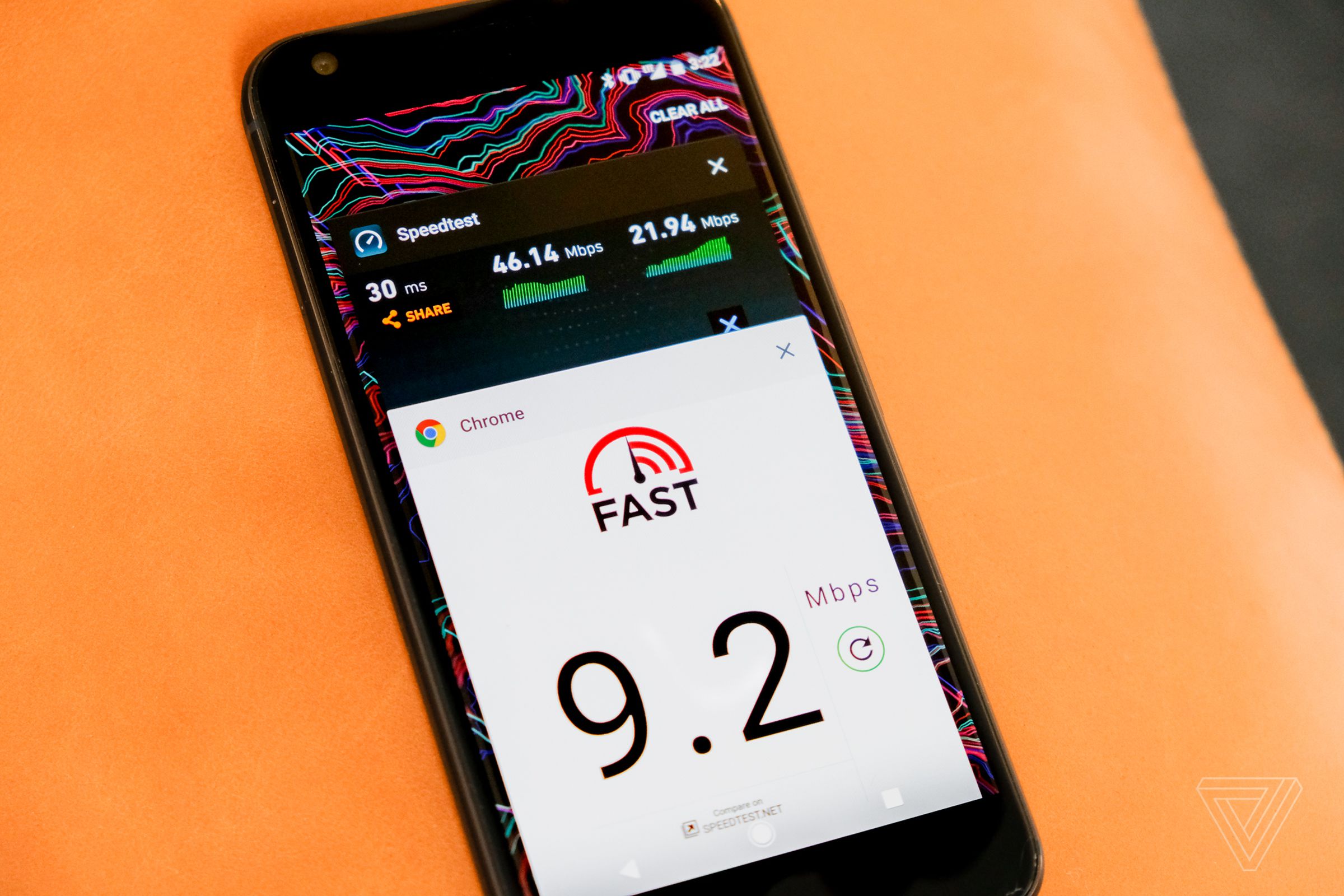 Download speeds from Ookla’s Speedtest are much faster than when using Netflix’s Fast.com.