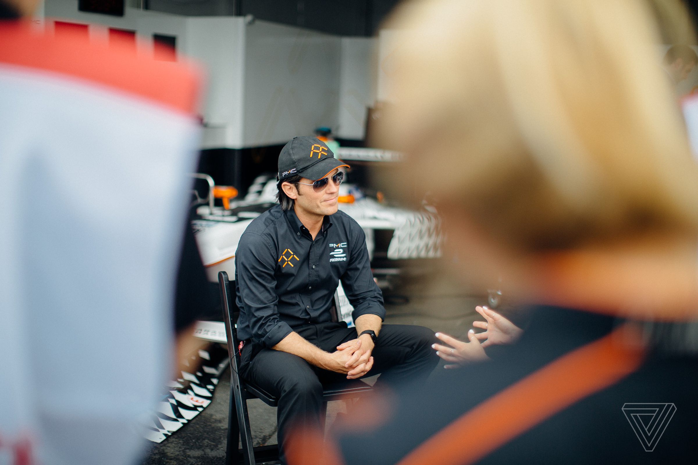 Jay Penske, the son of legendary racing team owner Roger Penske, manages the Faraday Future Dragon Racing team. 