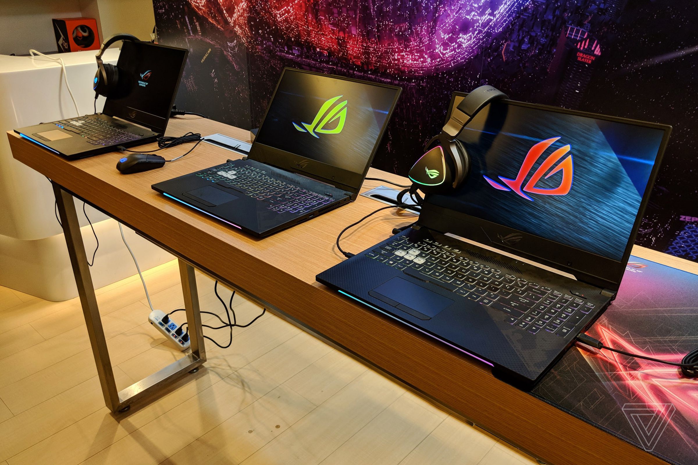 Asus Scar II laptops at Computex 2018