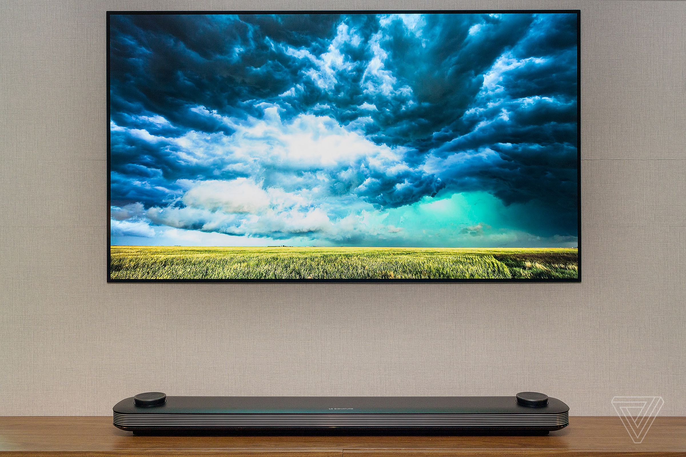 LG’s wallpaper-style OLEDs are among the models affected.