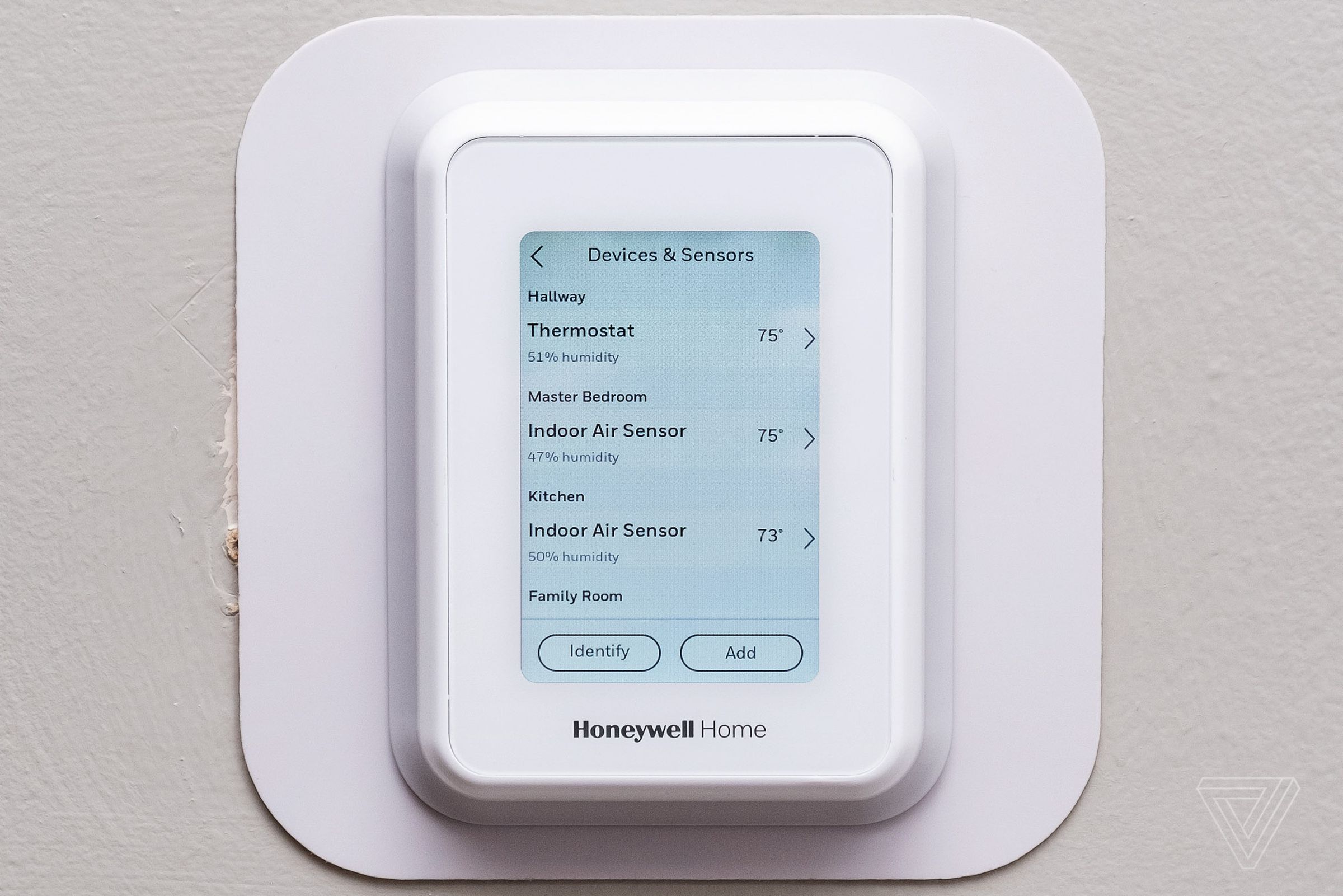 You can link up to 20 remote sensors to one T9 thermostat and program it based on what they are reading.