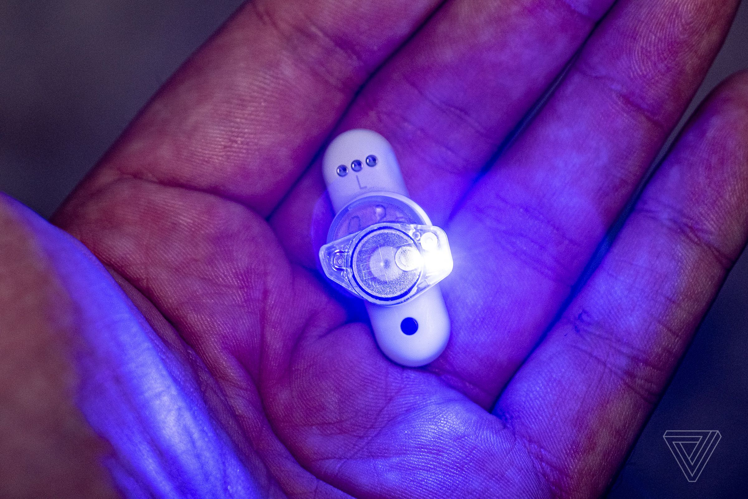 The secret to the mold process is science. And these built-in LEDs.