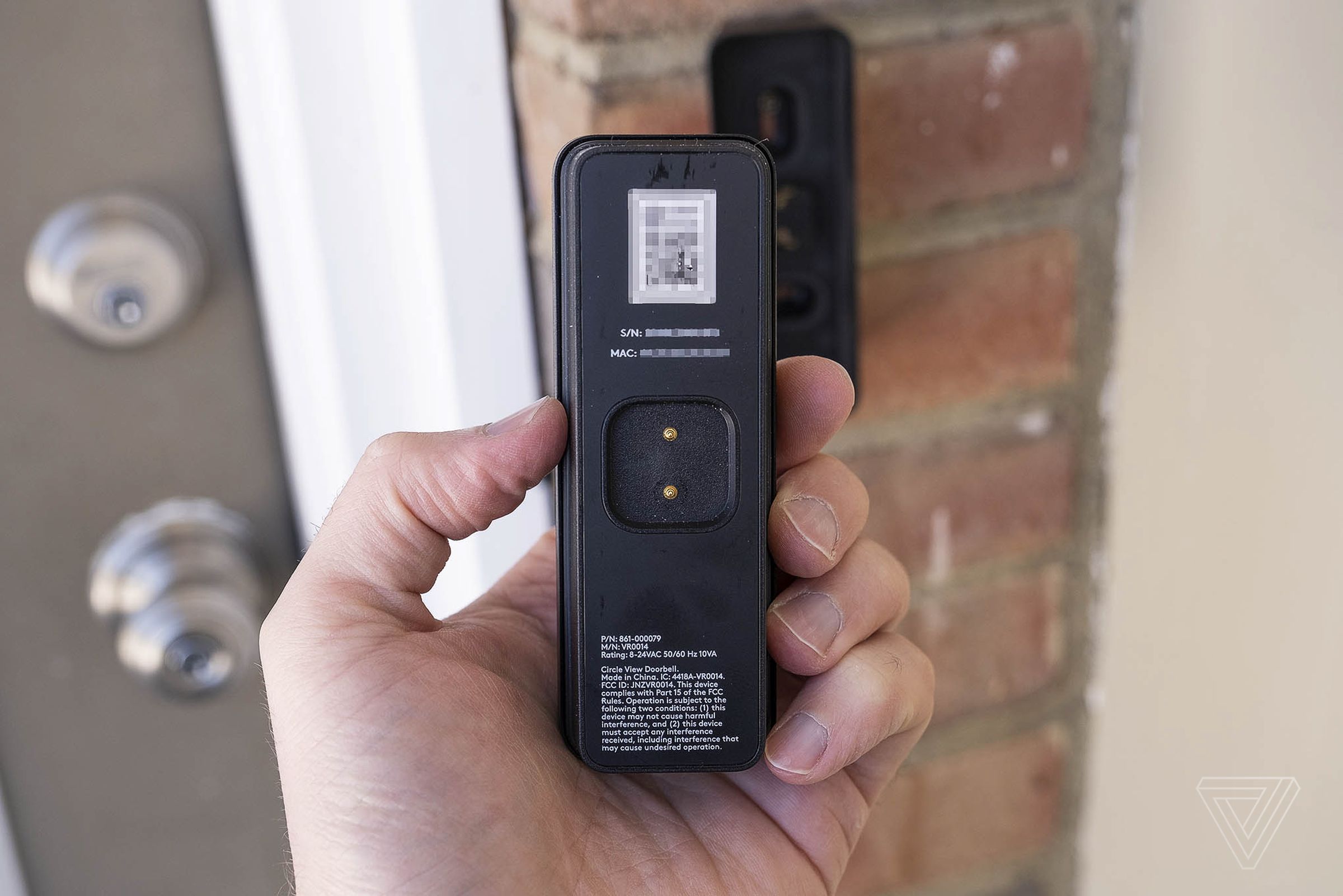 All of the setup for the Circle View Doorbell is done through Apple’s Home app on an iPhone or iPad, including scanning the barcode on the back of the unit to begin.